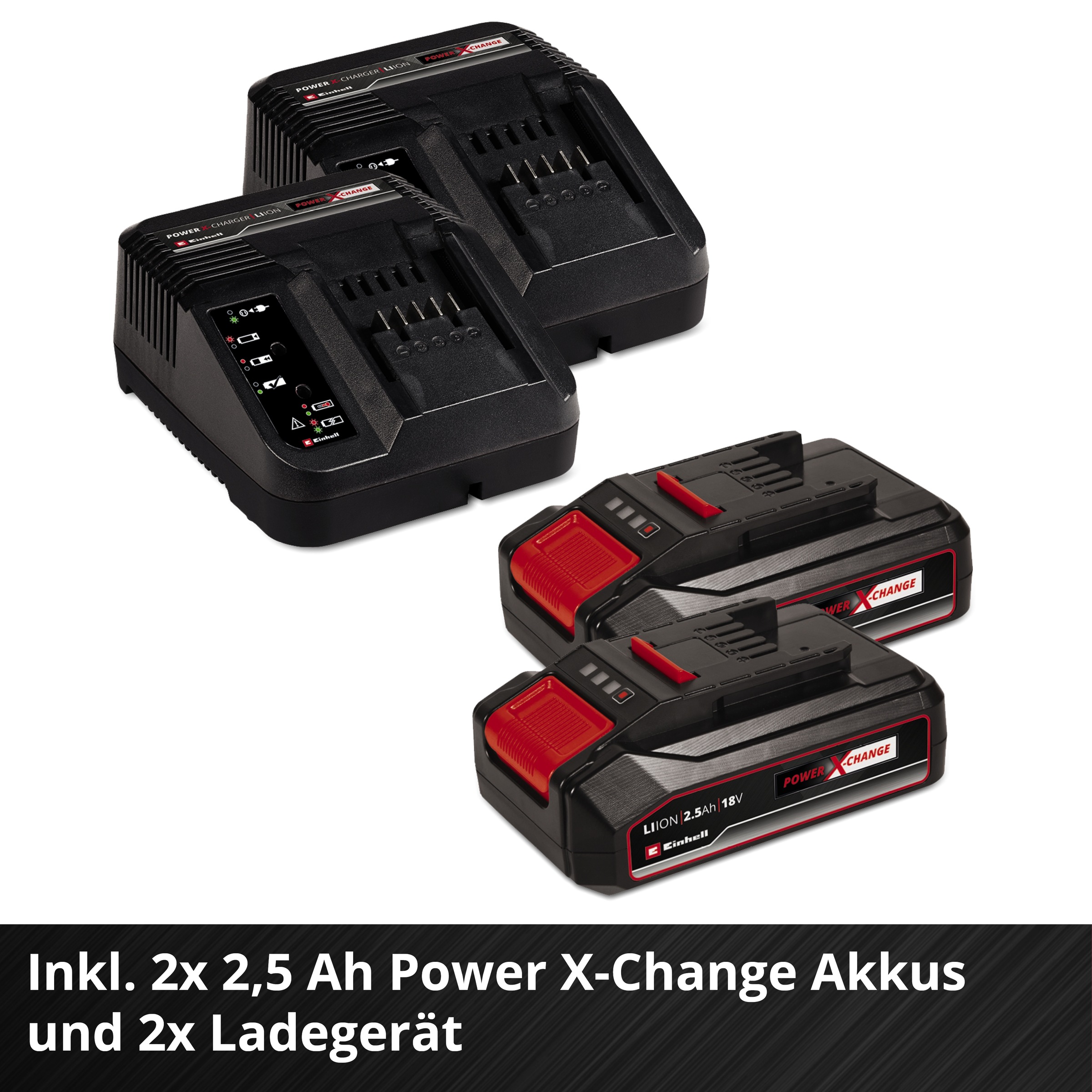 Einhell Akkurasenmäher »GE-CM 36/33 Li SET« mit 2 Akkus und Ladegerät