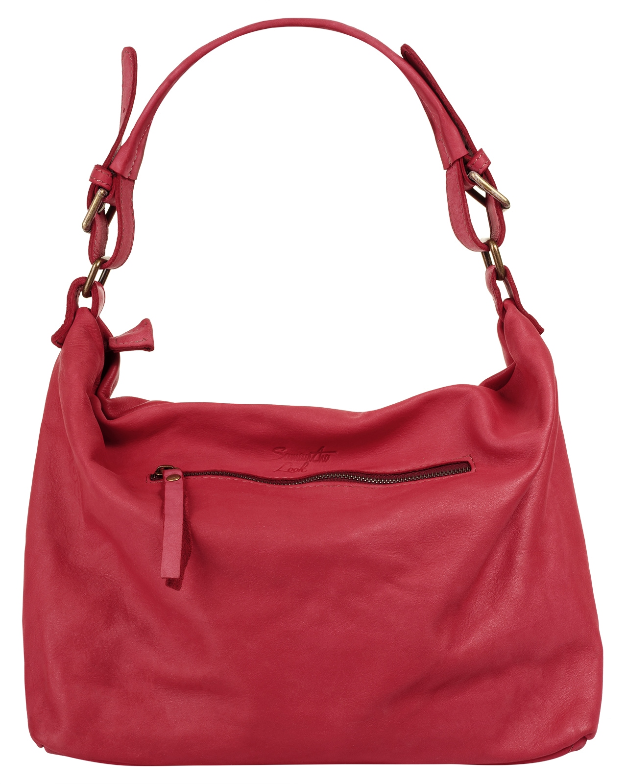 Samantha Look Shopper, echt Leder, Made in Italy