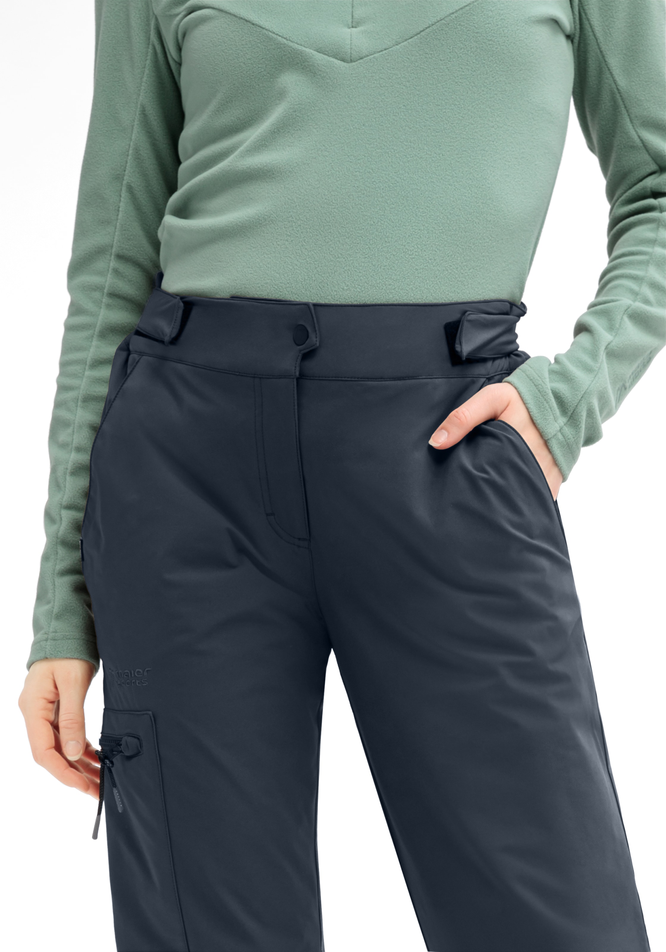 Maier Sports Funktionshose »R3 Zed Pants W«, Damen Outdoorhose elastische Wanderhose Regular fit