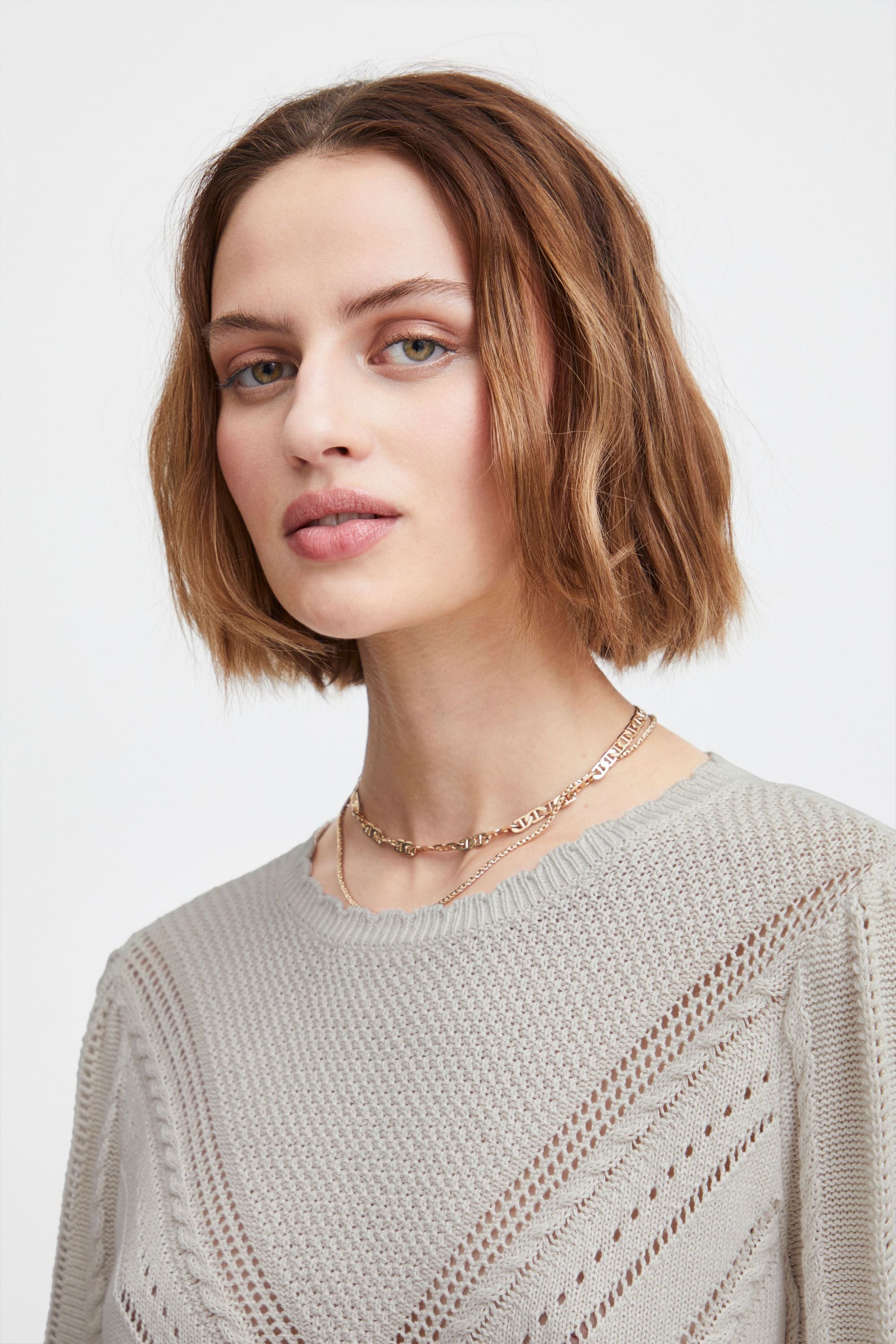 ATELIER RÊVE Strickfleece-Pullover »Strickpullover IRMadele«