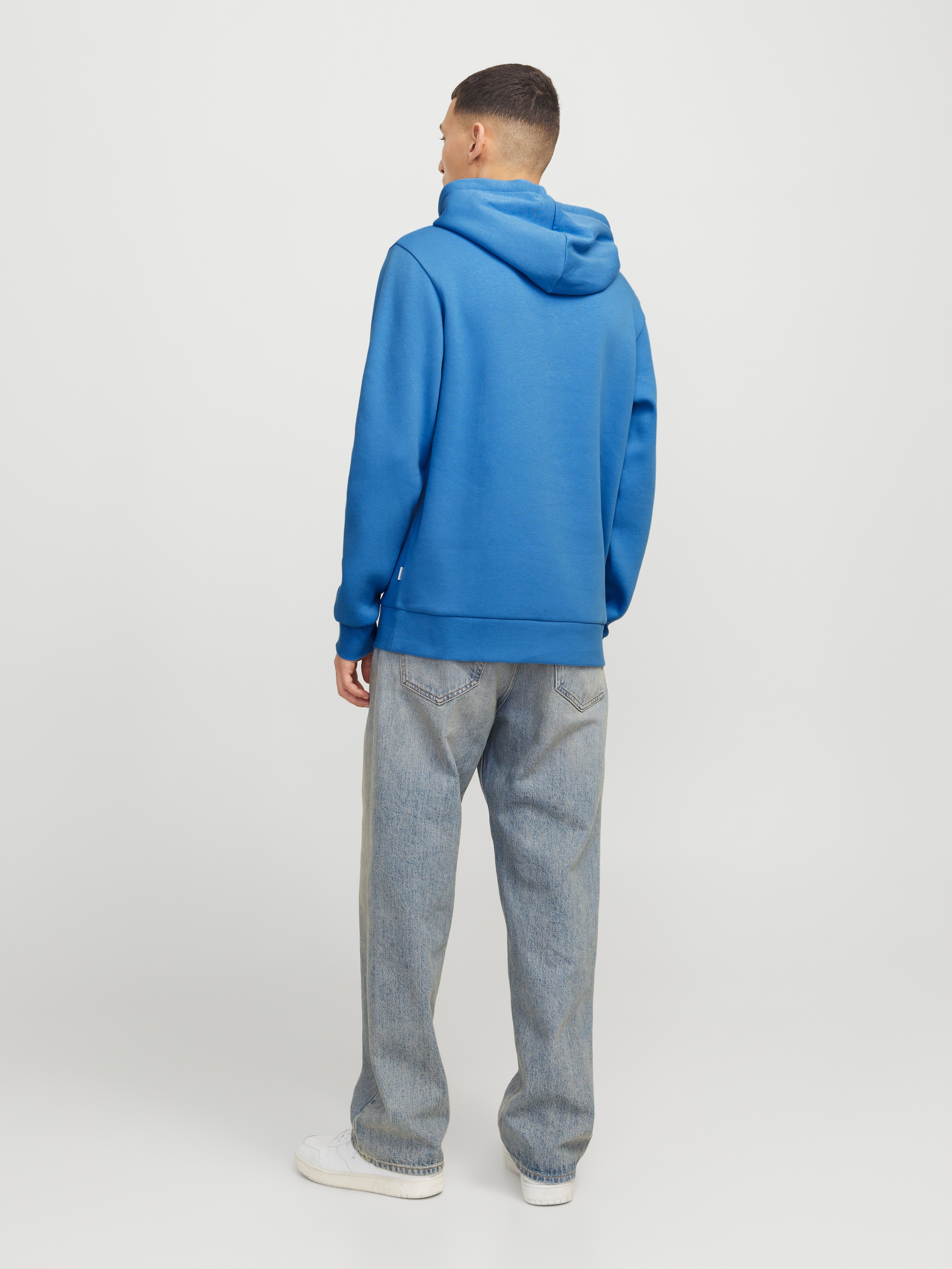 Jack & Jones Kapuzensweatshirt »JJELOGO SWEAT HOOD 2 COL 24/25 NOOS«, mit Logo Print