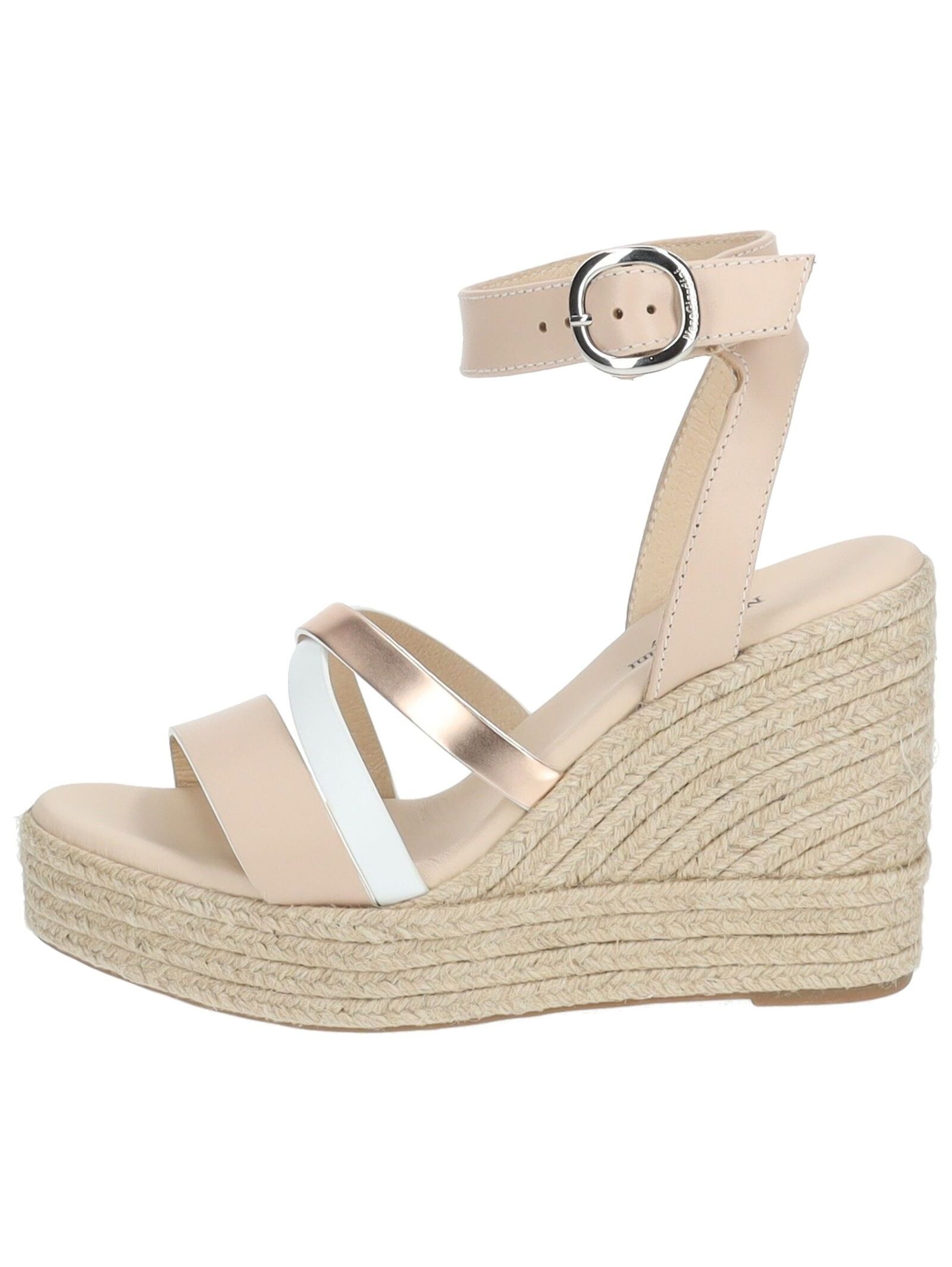 Nero Giardini Keilsandalette »Nero Giardini Sandalen Leder/Textil«