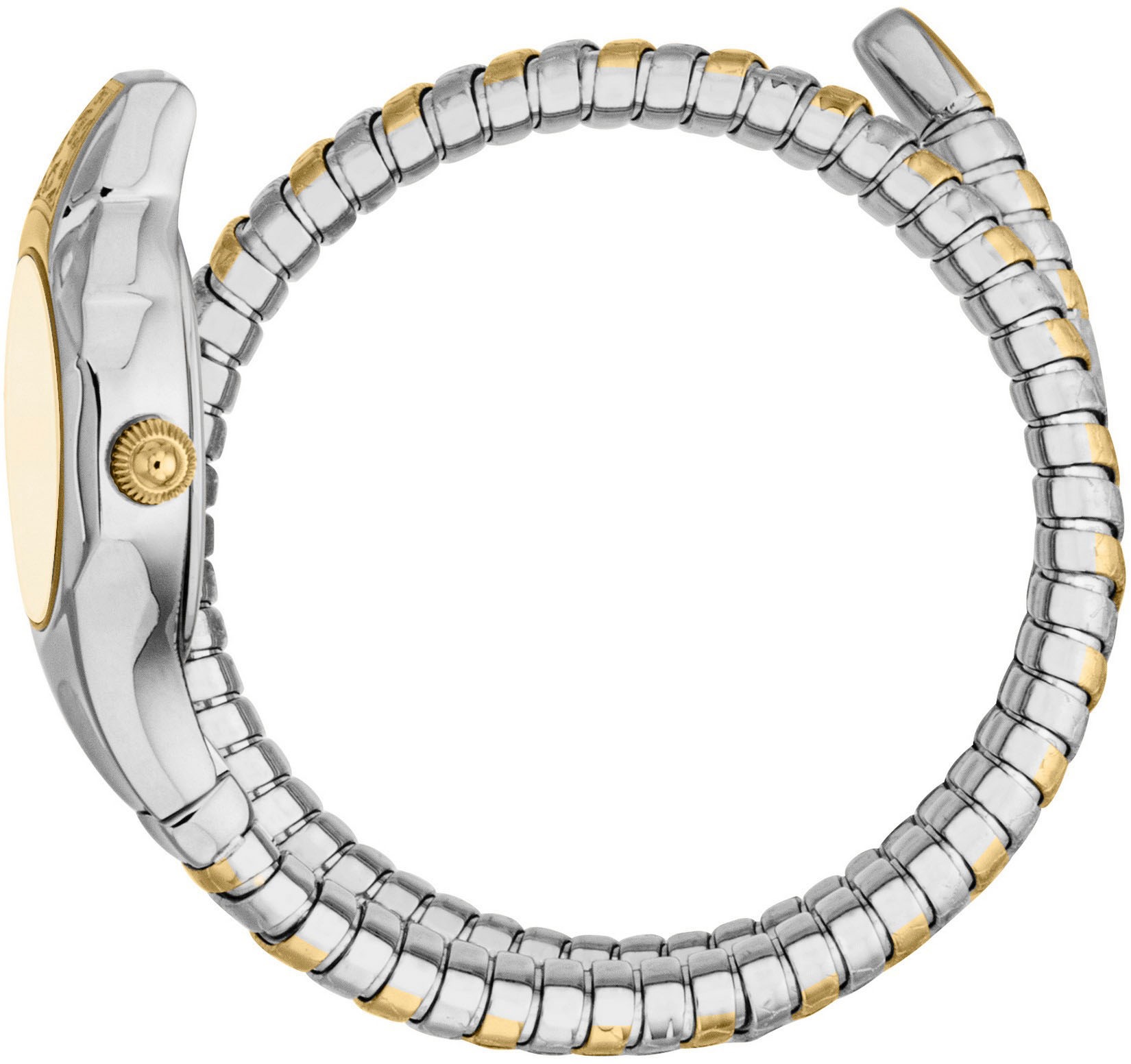 Just Cavalli Time Quarzuhr »Signature Snake«, Armbanduhr, Damenuhr, Edelstahlarmband, analog, Kristallsteine