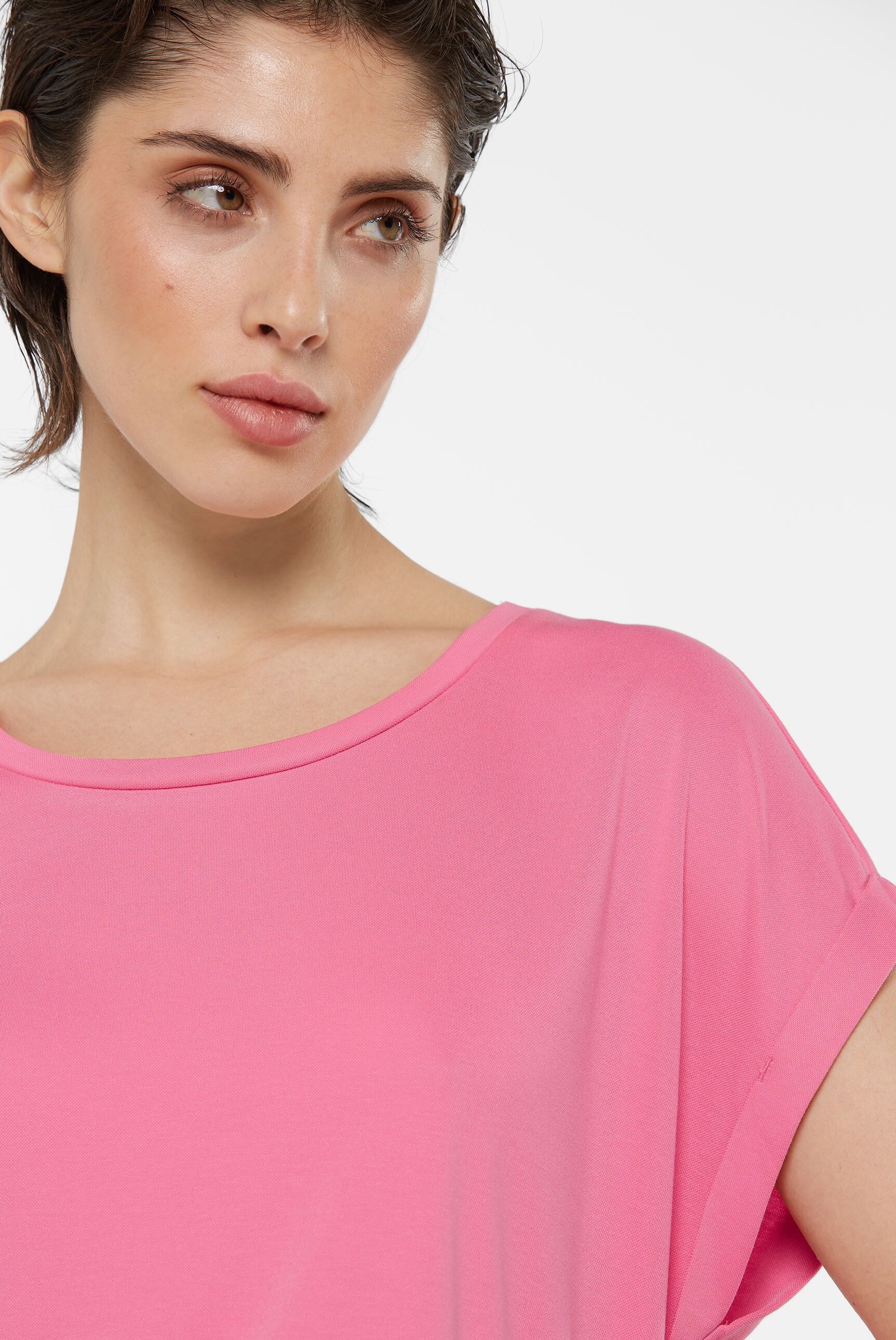 SENSES.THE LABEL Rundhalsshirt, mit Necktape