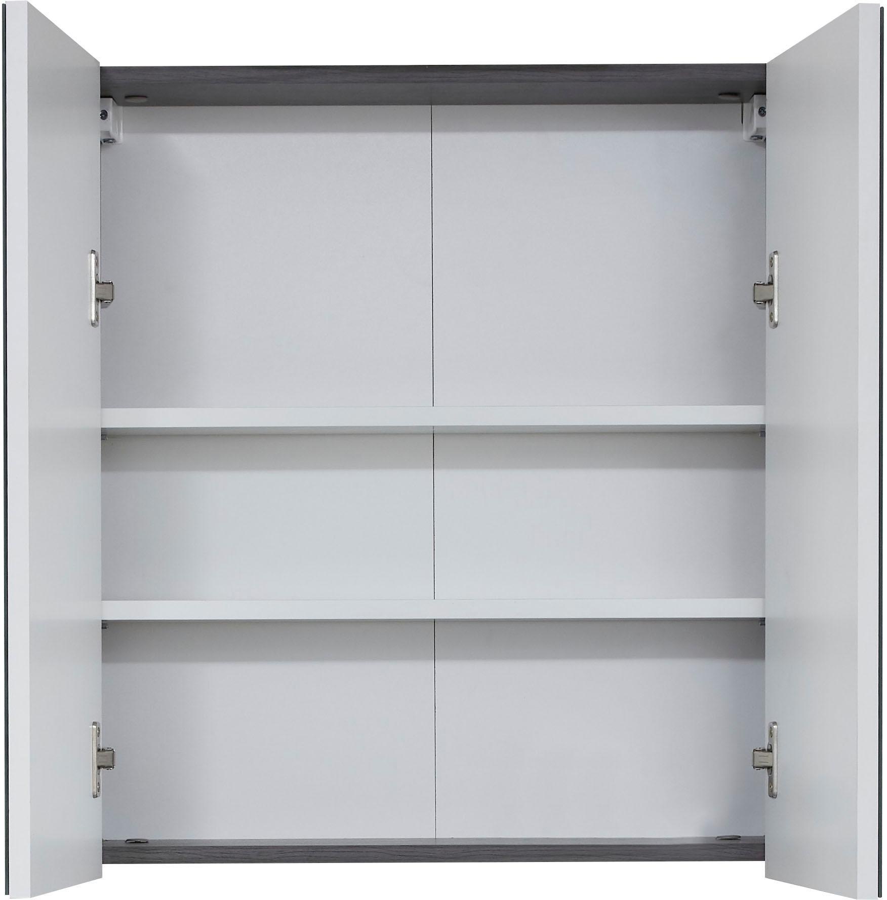welltime Spiegelschrank "Sovana", Badschrank wahlweise mit oder ohne Beleuc günstig online kaufen