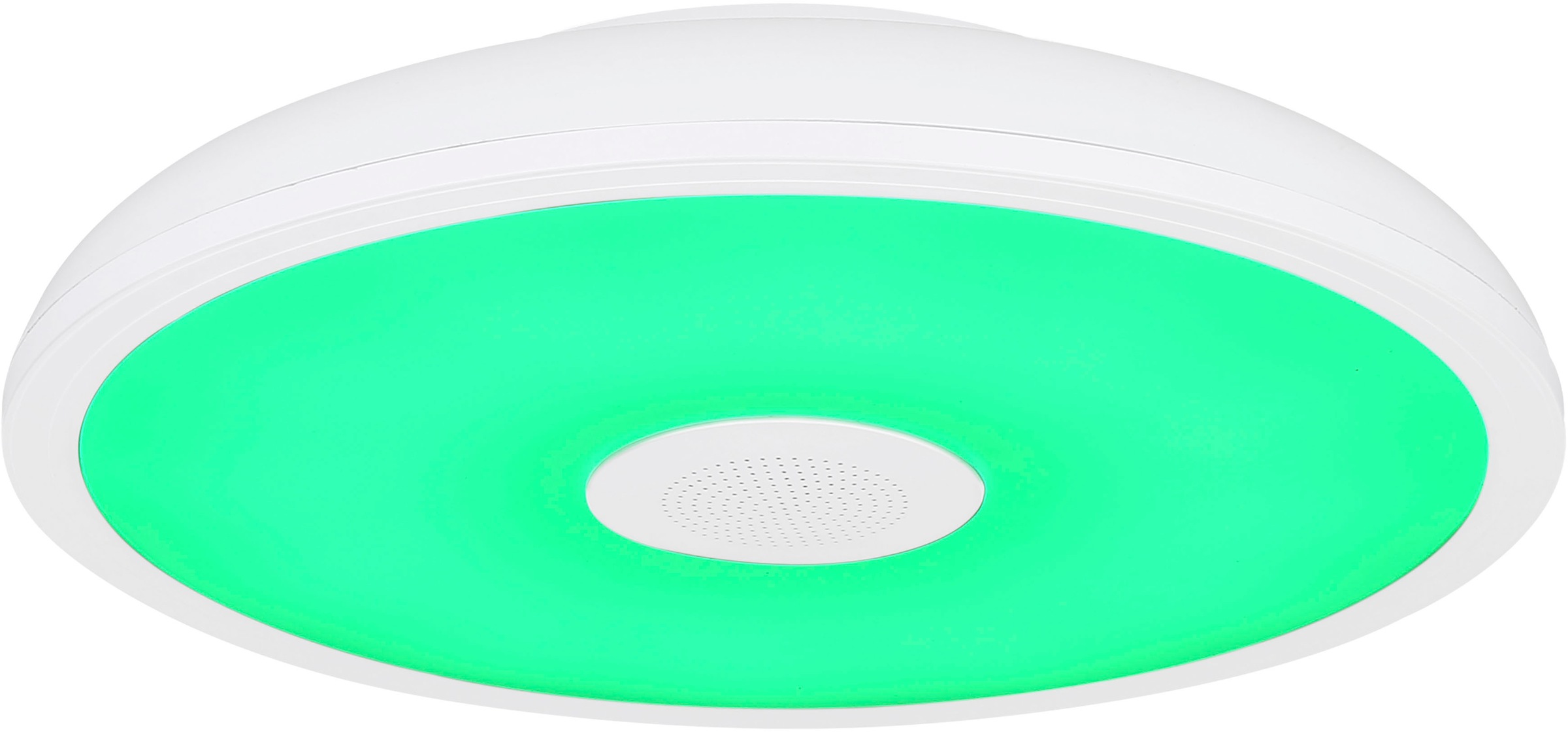 GLOBO LIGHTING LED Deckenleuchte »RAFFY«, Leuchtmittel LED-Modul | LED fest integriert, Farbwechsel Rot-Grün-Blau, Lautsprecherfunktion