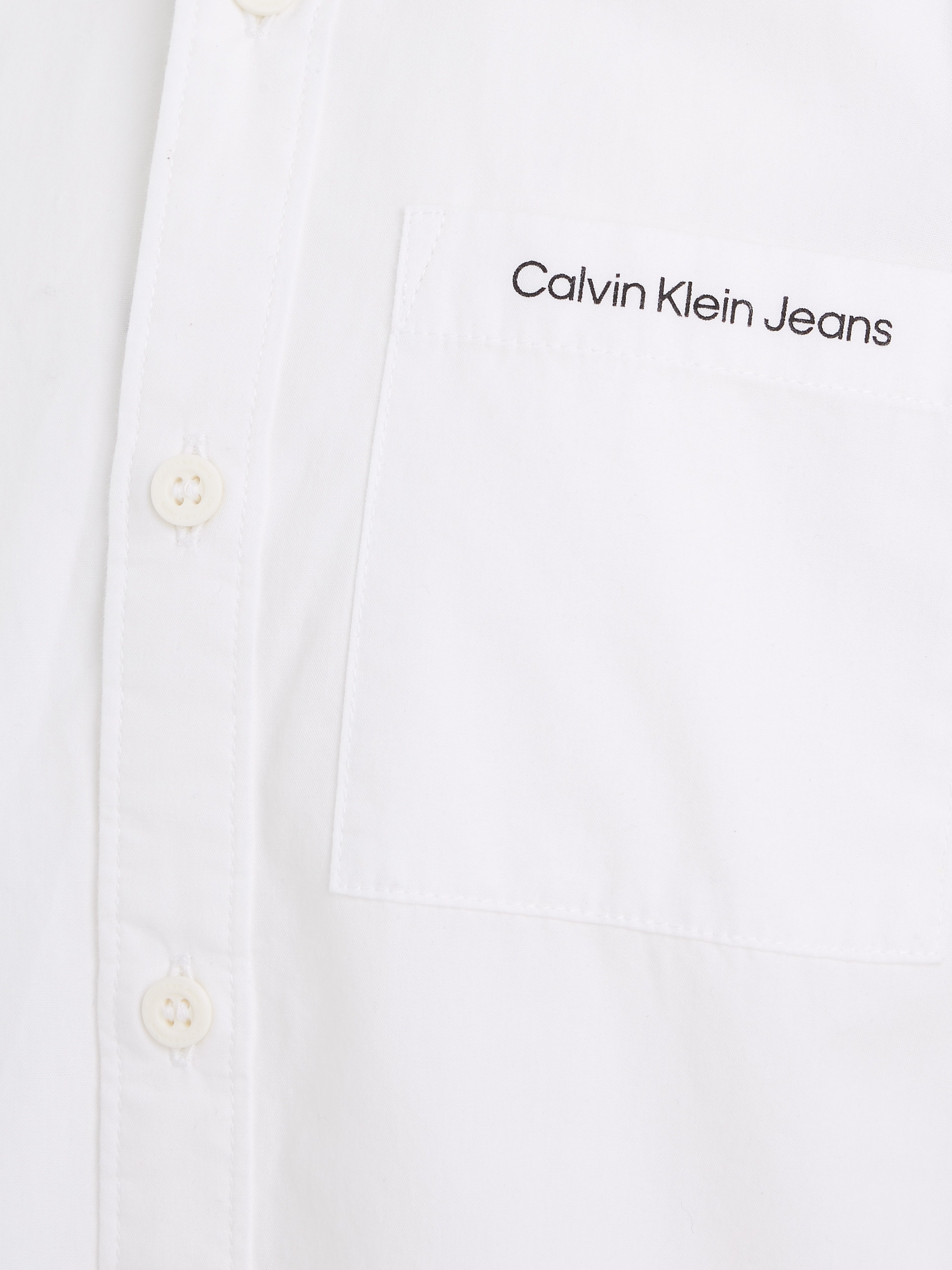 POPLIN »CEREMONY Calvin SHIRT« kaufen Jeans | BAUR Langarmhemd Klein