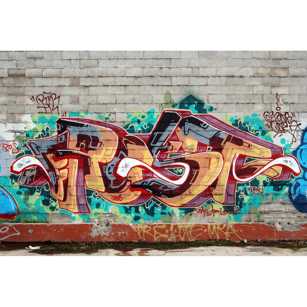 Papermoon Fototapete »Graffiti Street Art«