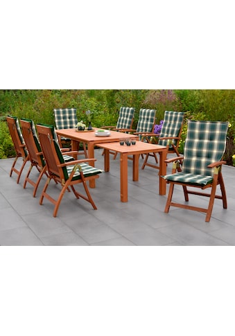 MERXX Garten-Essgruppe »Comodoro« (Set 17 tl...