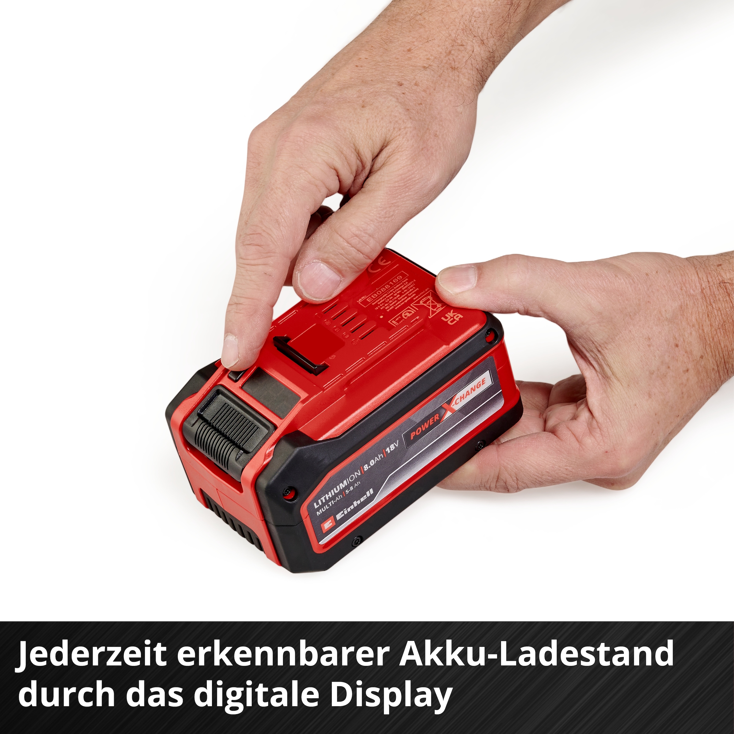 Einhell Akku »»Power X-Change Multi-Ah PXC Plus««, 18 V, umschaltbar: 5 und 8 Ah