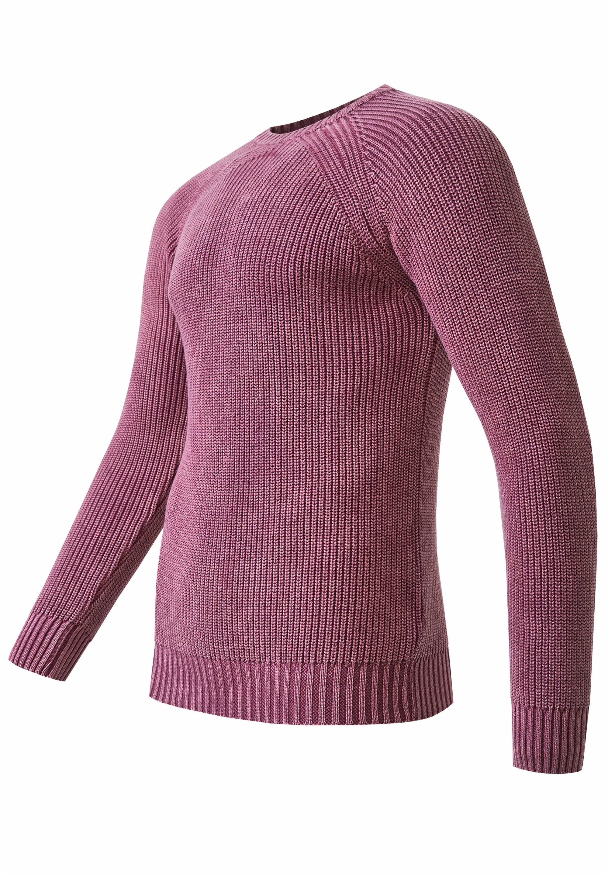 Rusty Neal Strickpullover, im einfarbigen Design
