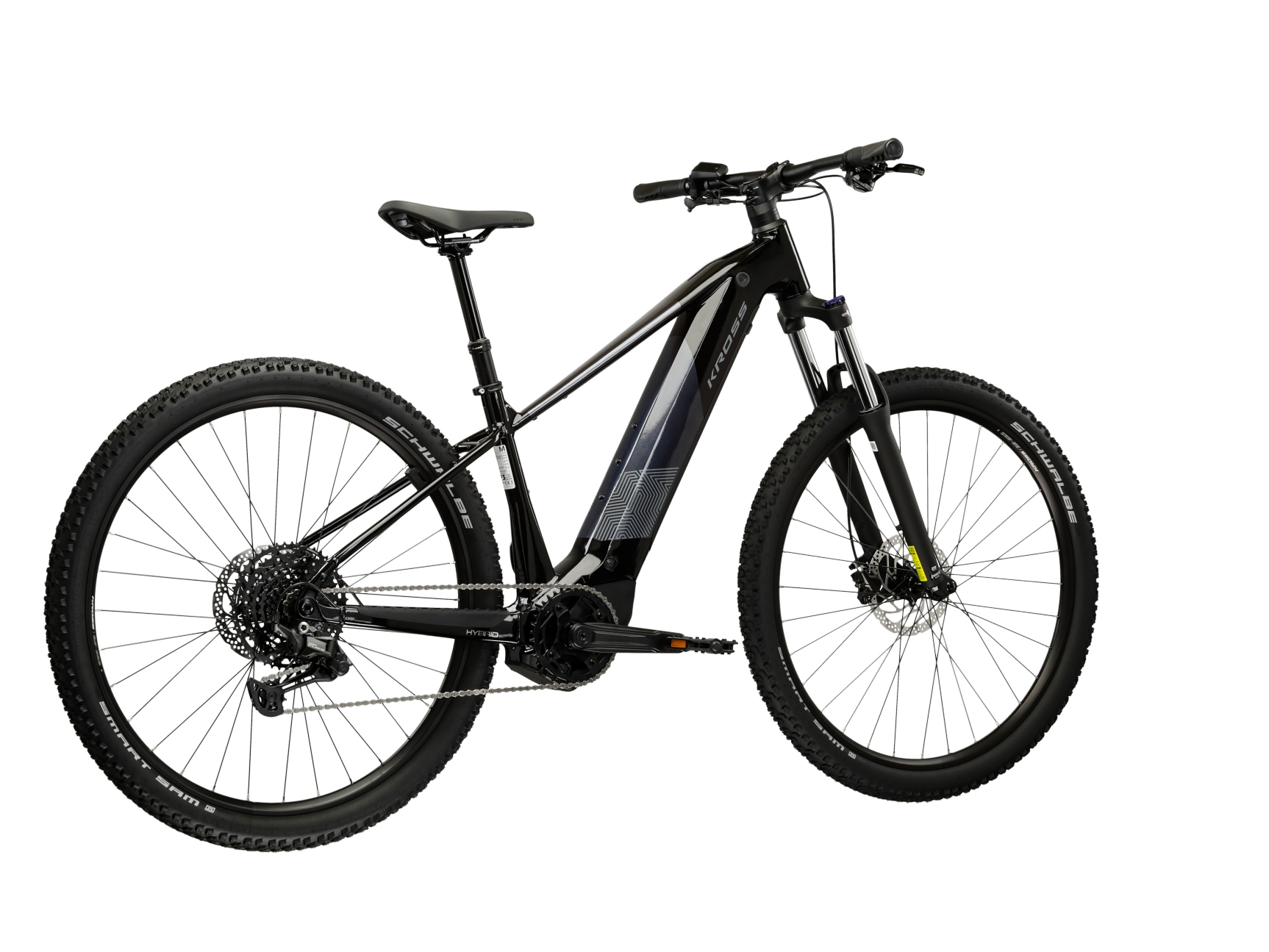 Kross »Influx Hybrid 3.0 21,3Ah / Bosch 800 Wh 29" schwarz 10 Gänge« 10 Gang Shimano CUES U6000 Schaltwerk Kettenschaltung Mittelmotor 250 W