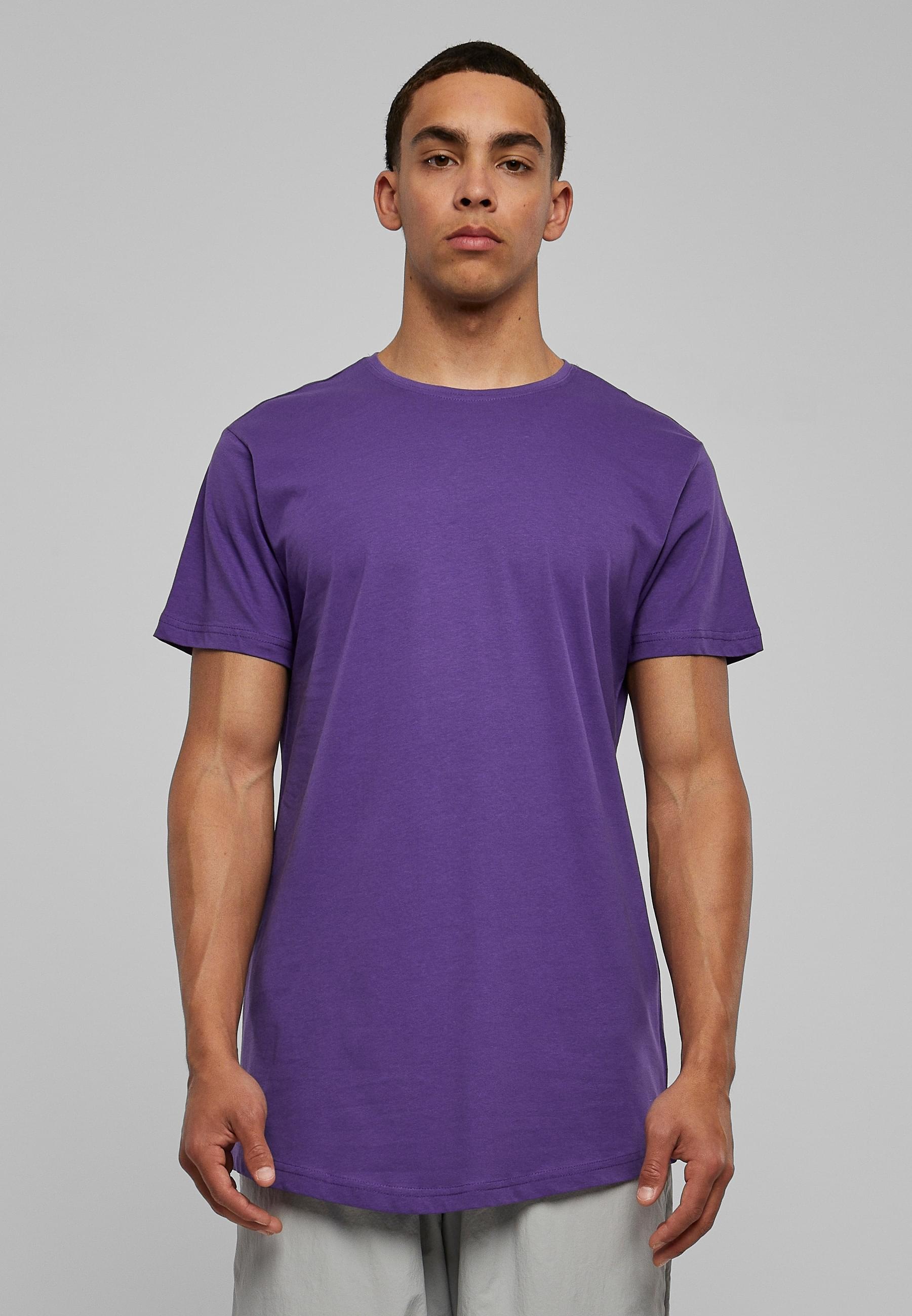 URBAN CLASSICS Kurzarmshirt »Urban Classics Herren Shaped Long Tee«, (1 tlg.)