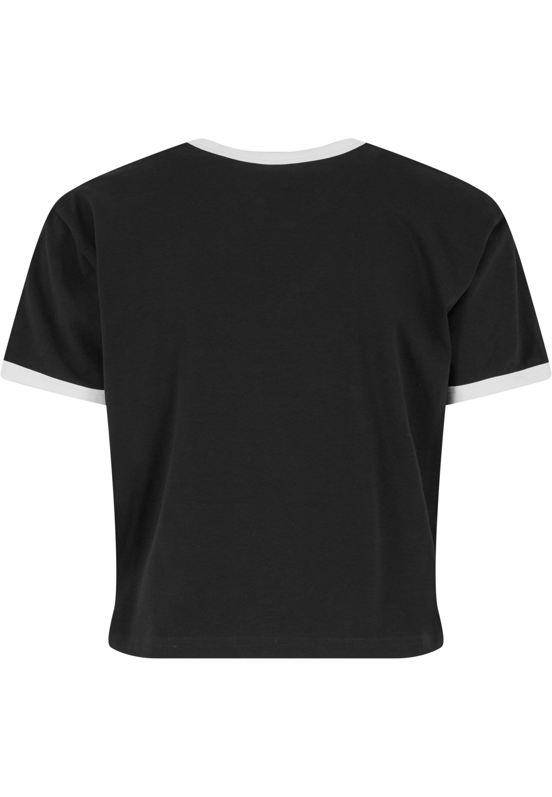 URBAN CLASSICS T-Shirt »Urban Classics Ladies Contrast Retro T-Shirt«, (1 tlg.)
