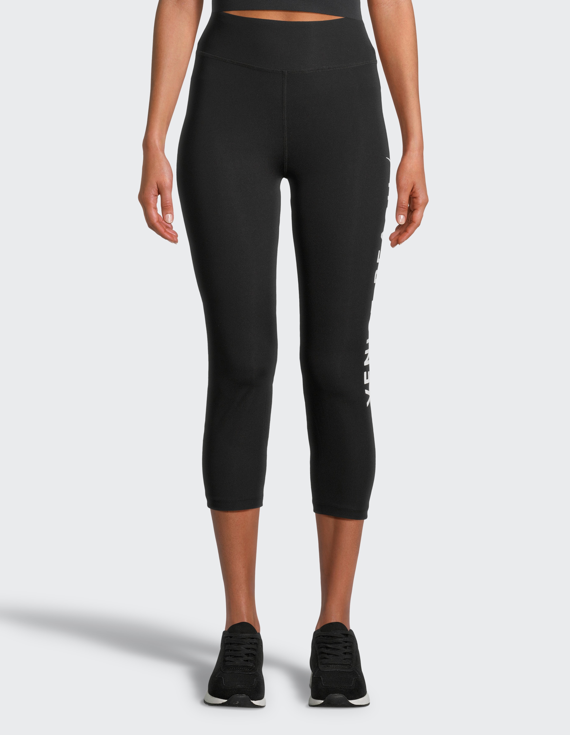 Venice Beach Trainingstights "7/8 TIGHTS LUISA" mit Logodrucken, in sportlicher Optik, aus Jersey