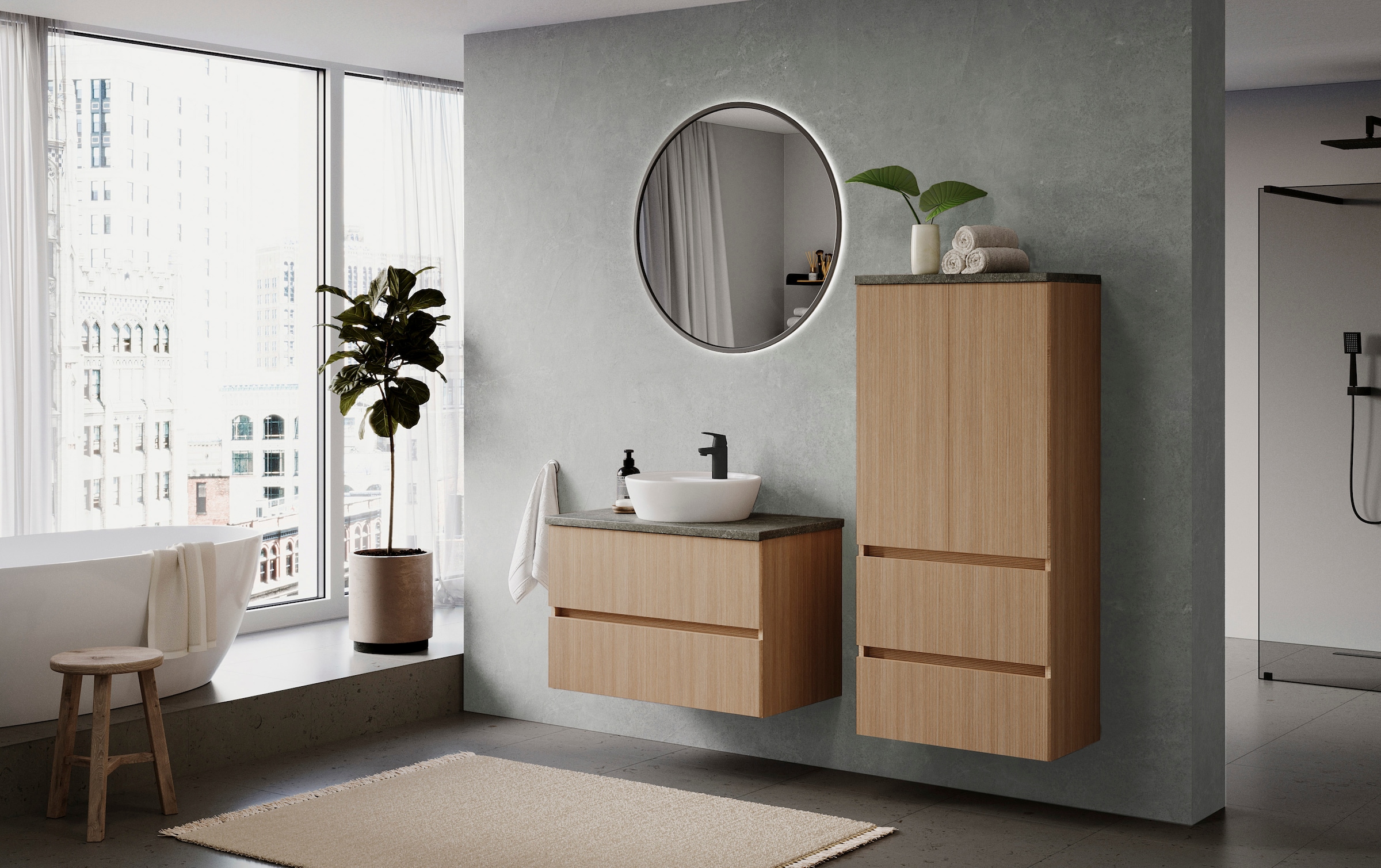 welltime Midischrank »Eixo«