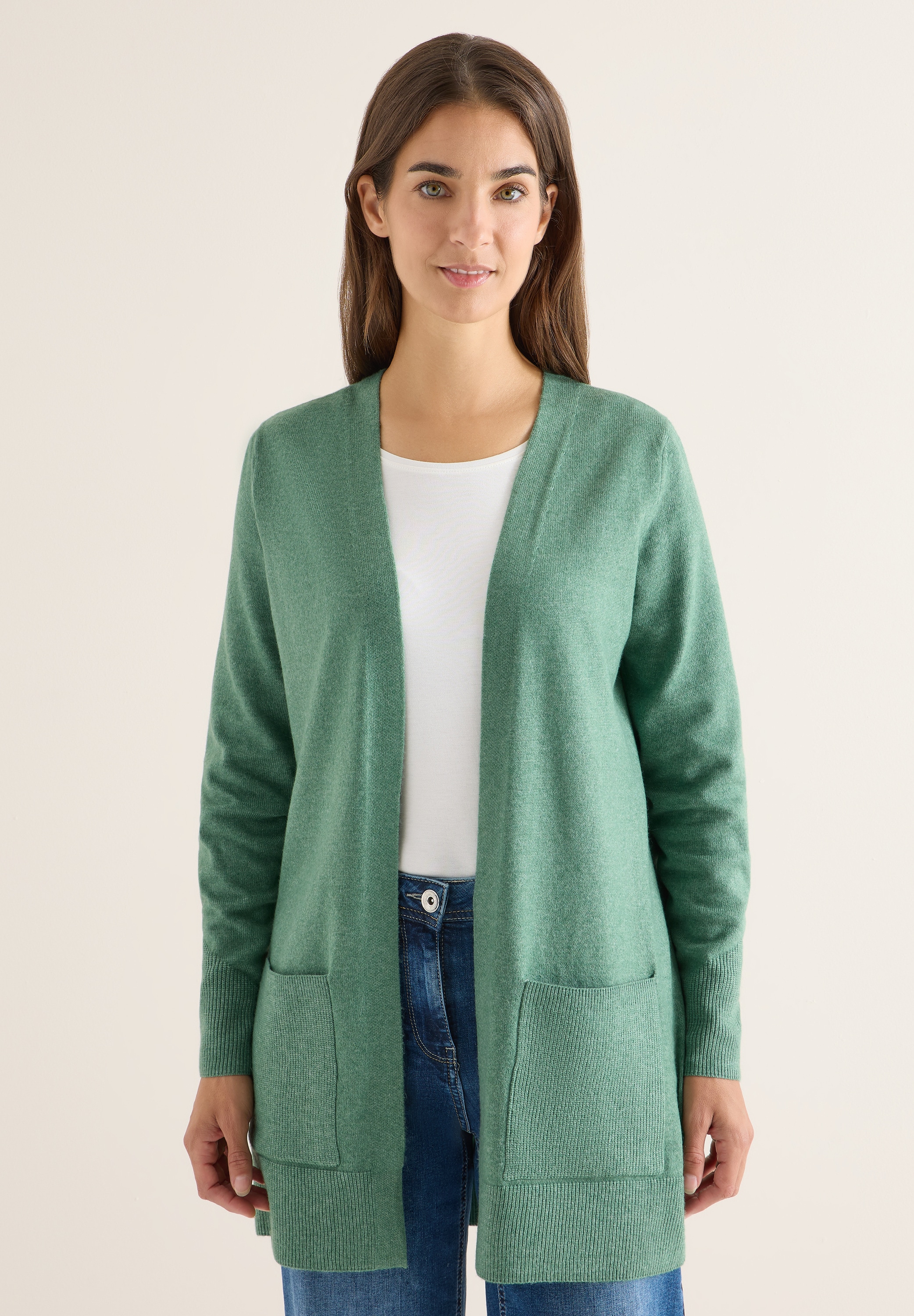 Cecil Longstrickjacke, aus softem Materialmix günstig online kaufen
