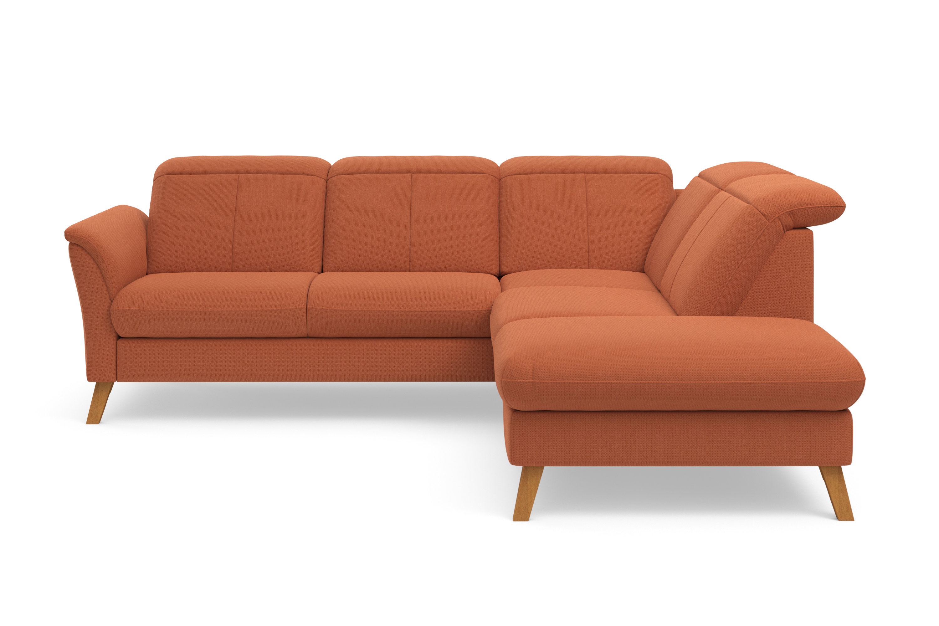 sit&more Ecksofa "Romero L-Form" wahlweise mit oder ohne TV-Funktion, Schlaffunktion, Bettkasten