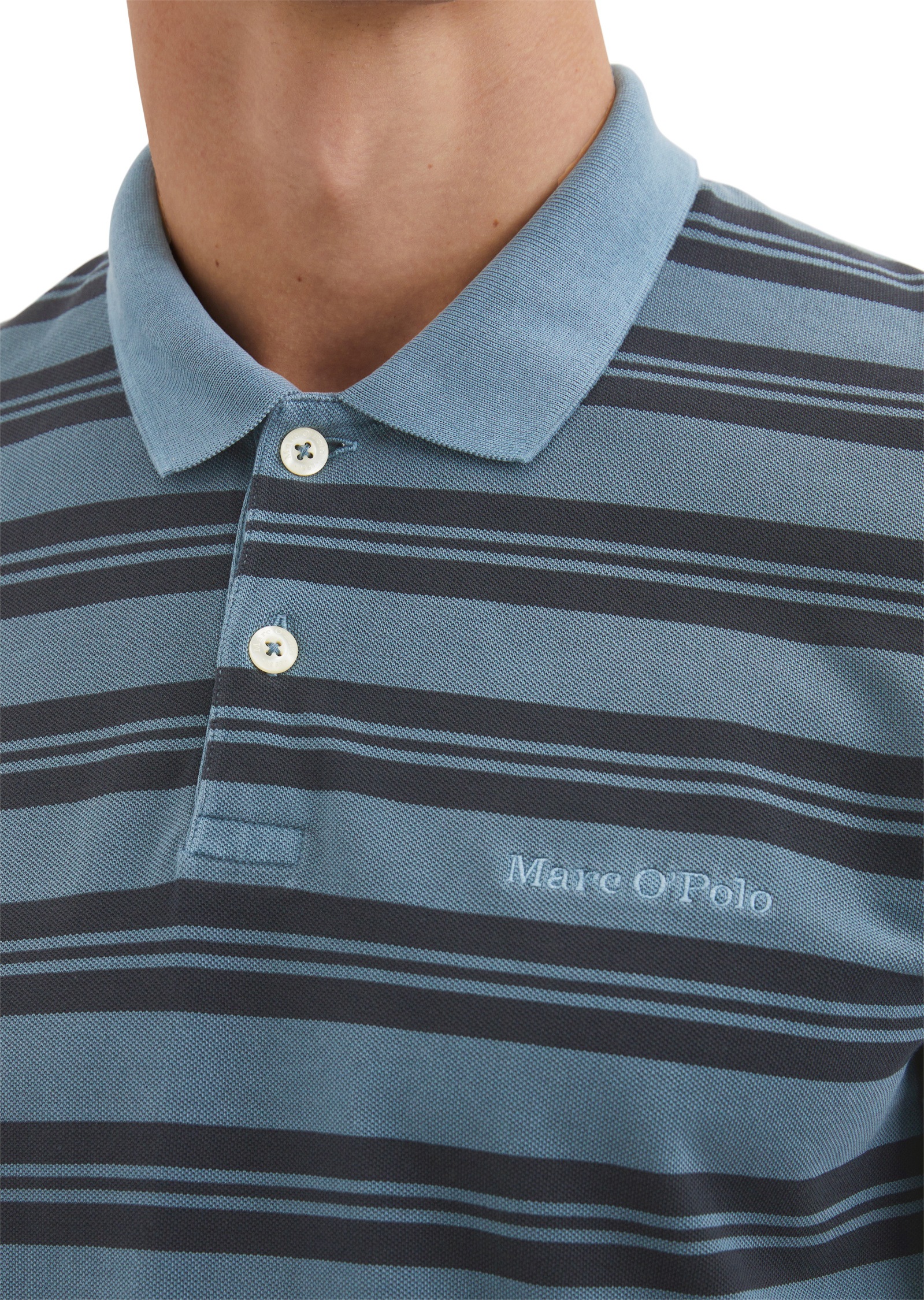 Marc O'Polo Poloshirt »aus Bio-Baumwoll-Piqué«