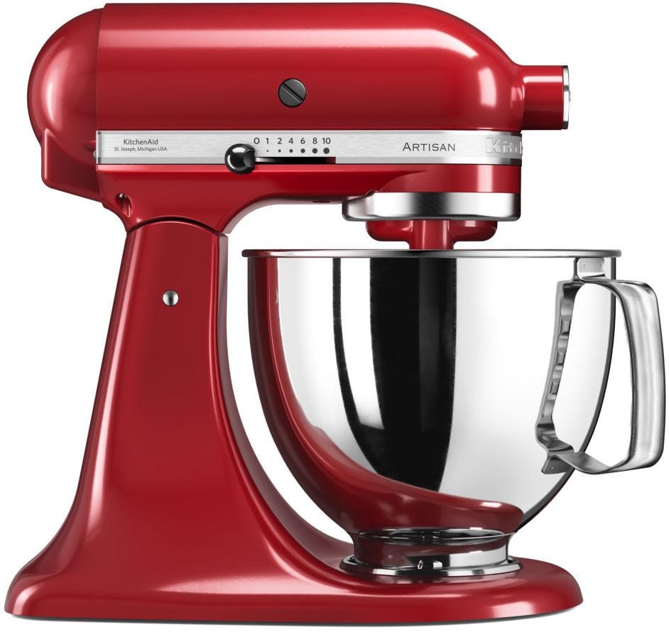 | Rechnung auf ROT« KitchenAid EMPIRE »5KSM125EER BAUR Küchenmaschine