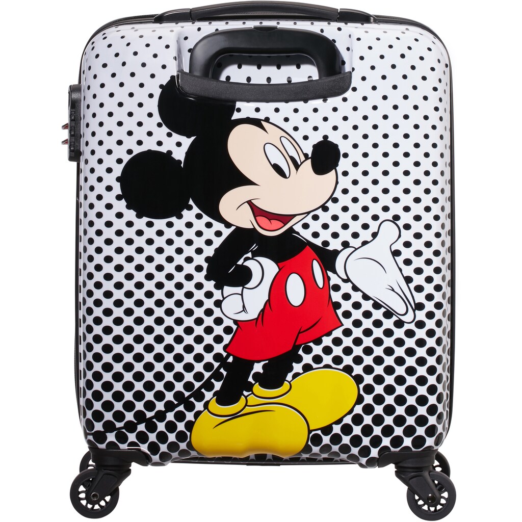 American Tourister® Hartschalen-Trolley »Disney Legends, Mickey Mouse Polka Dot, 55 cm«, 4 Rollen