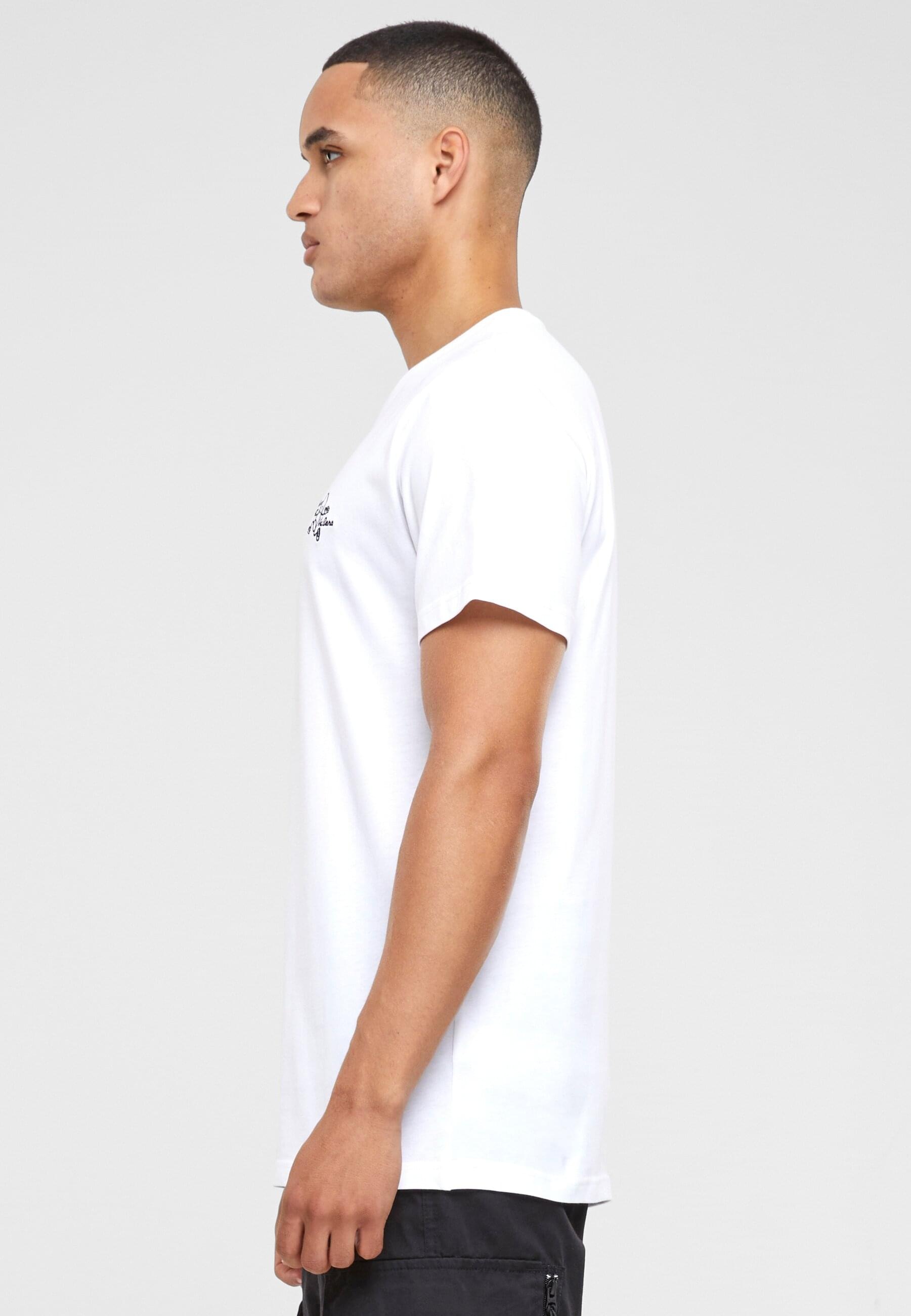MisterTee T-Shirt »MisterTee Herren Penne Va Bene Tee EMB«, (1 tlg.)
