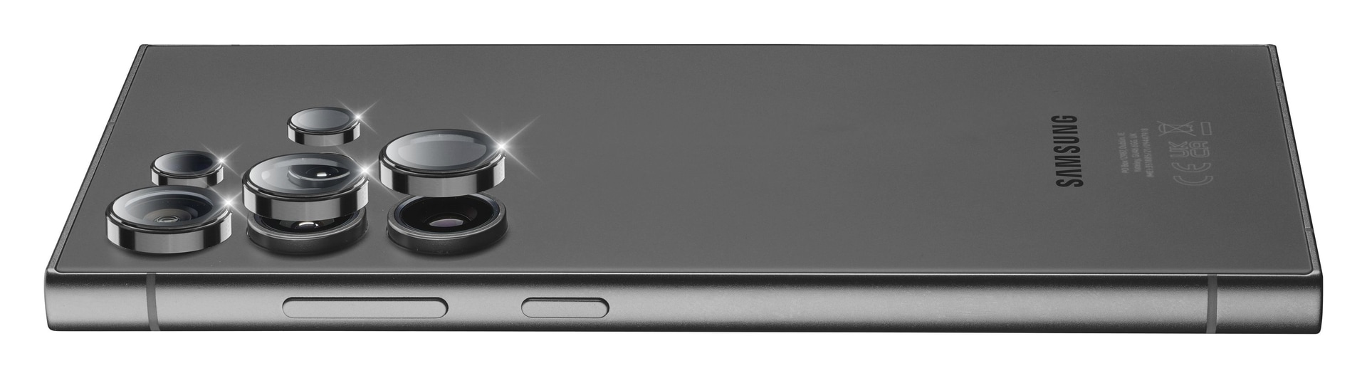 Cellularline Kameraschutzglas »Camera Lens Protection Ring«, für Samsung Galaxy S25 Ultra, Kameraschutz, Schutzglas, Linsenschutz, kratz- & stoßfest