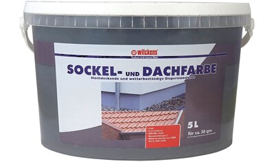 Wilckens Farben Dach- und Sockelfarbe, anthrazit, matt, UV-stabil, 5 Liter kaufen