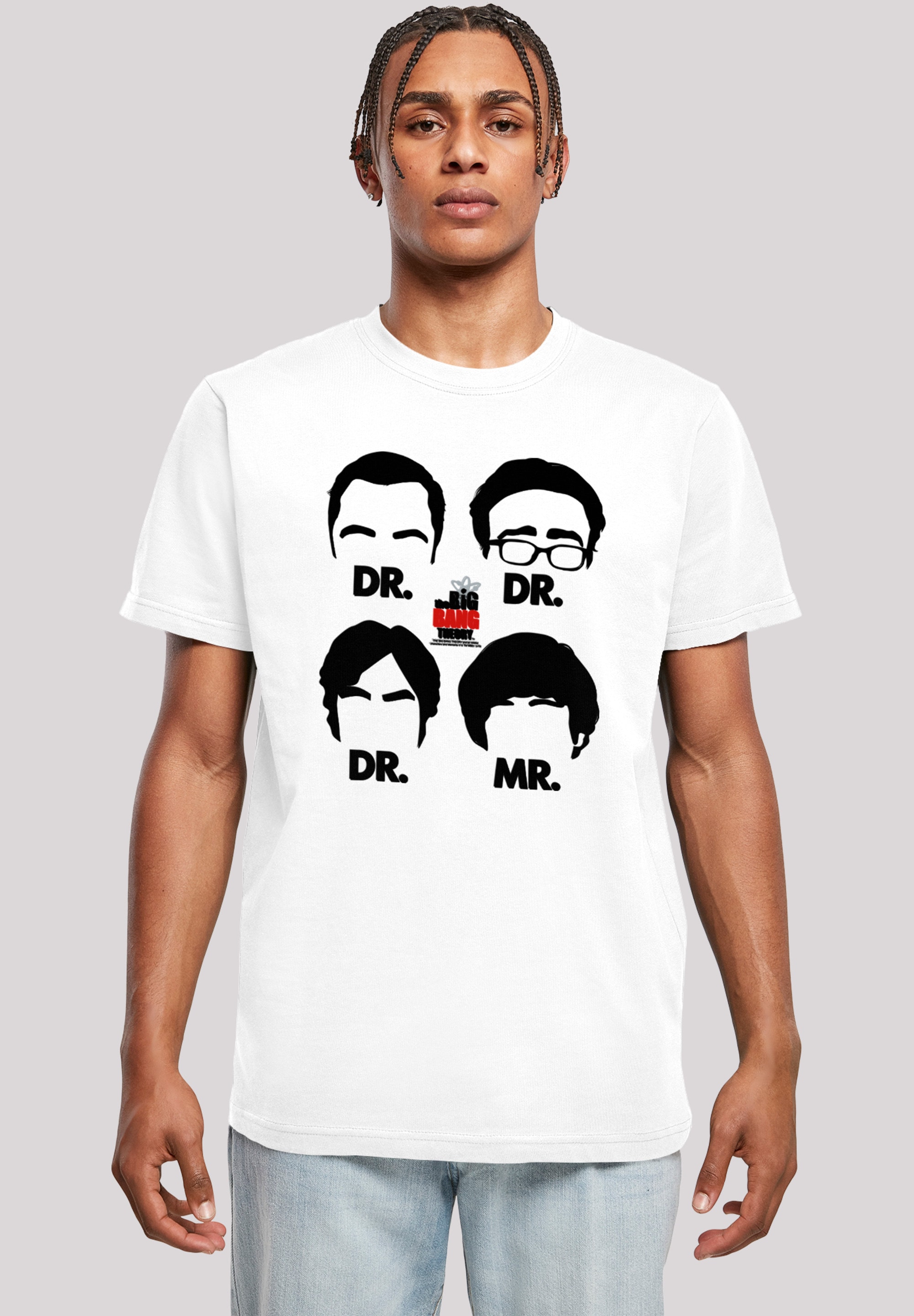 F4NT4STIC T-Shirt "Big Bang Theory Doctors And Mr", Herren,Premium Merch,Re günstig online kaufen