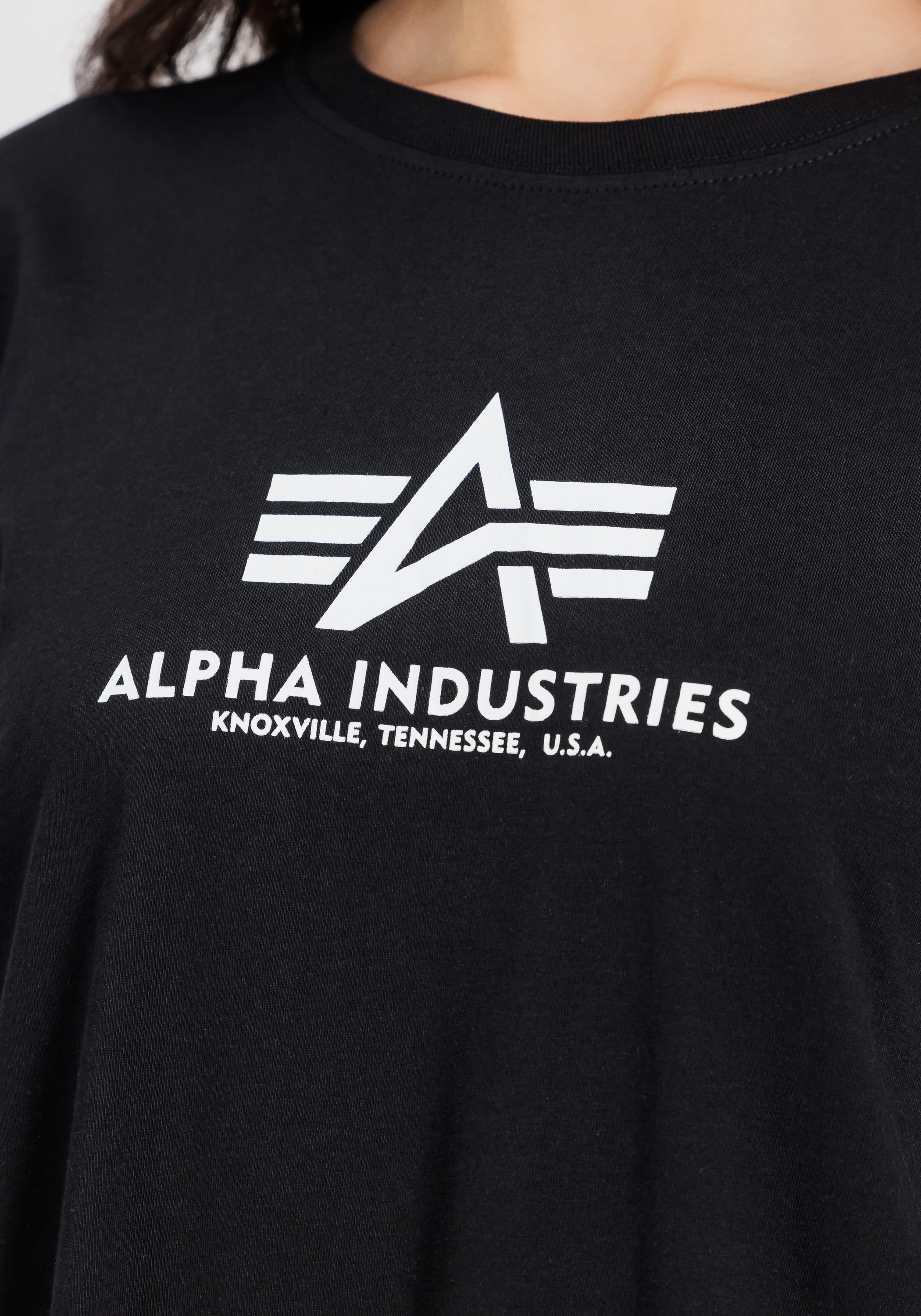 Alpha Industries Shirtkleid »Alpha Industries Women - T-Shirts Basic Long T-Shirt BL W«