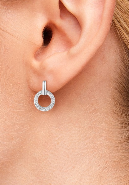 s.Oliver Paar Ohrstecker »2034377«, mit Zirkonia (synth.)