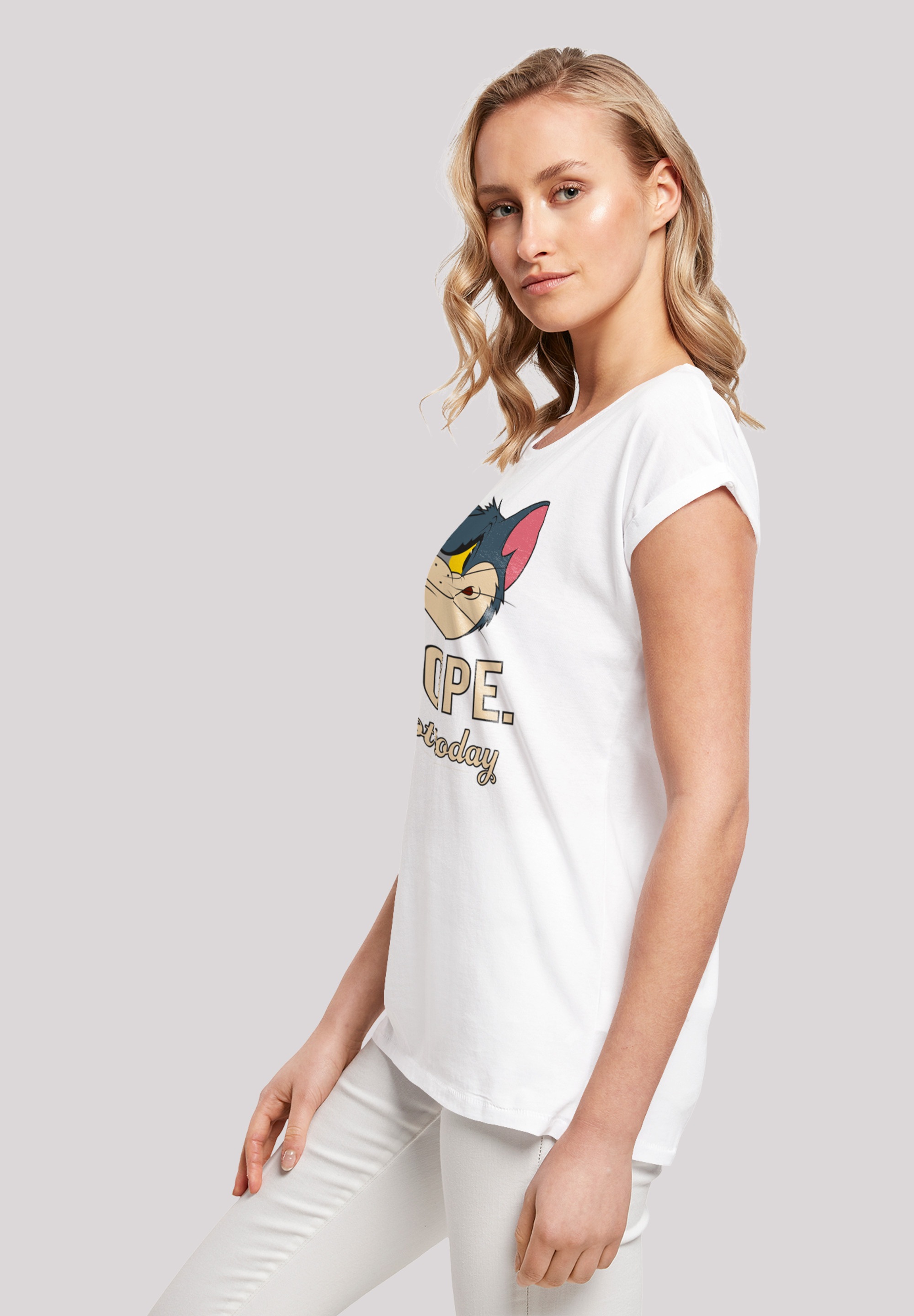 F4NT4STIC T-Shirt »Tom and Jerry TV Serie Nope Not Today«, Damen,Premium Merch,Regular-Fit,Kurze Ärmel,Bedruckt