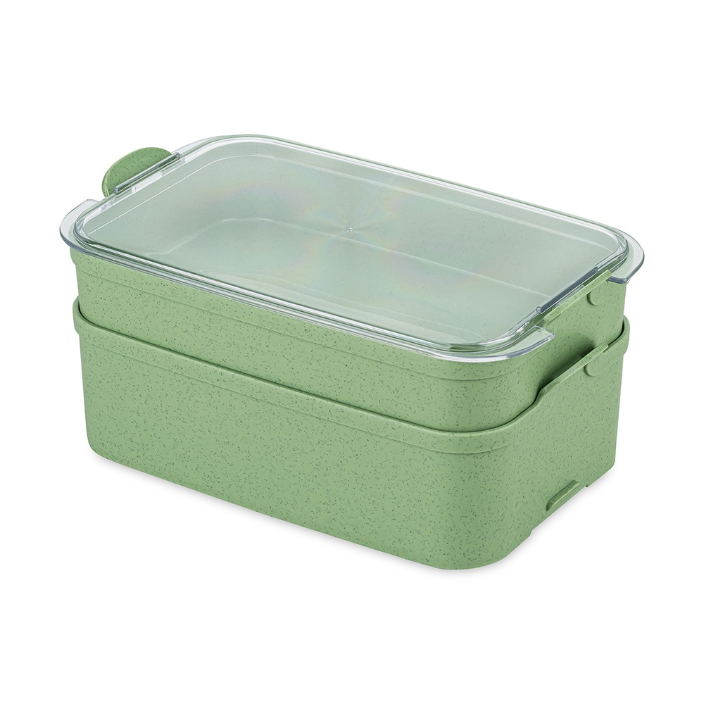 KOZIOL Frischhaltedose "STAKK BENTOBOX, 2l" spülmaschinengeeignet, mikrowellengeeignet