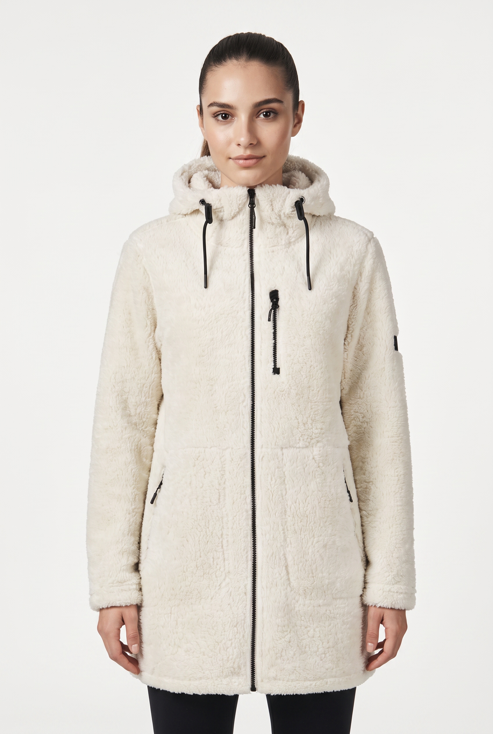 Icepeak Fleecejacke "ICEPEAK CHELLES" mit verstellbarer Kapuze, schnell trocknend, aus Polyester