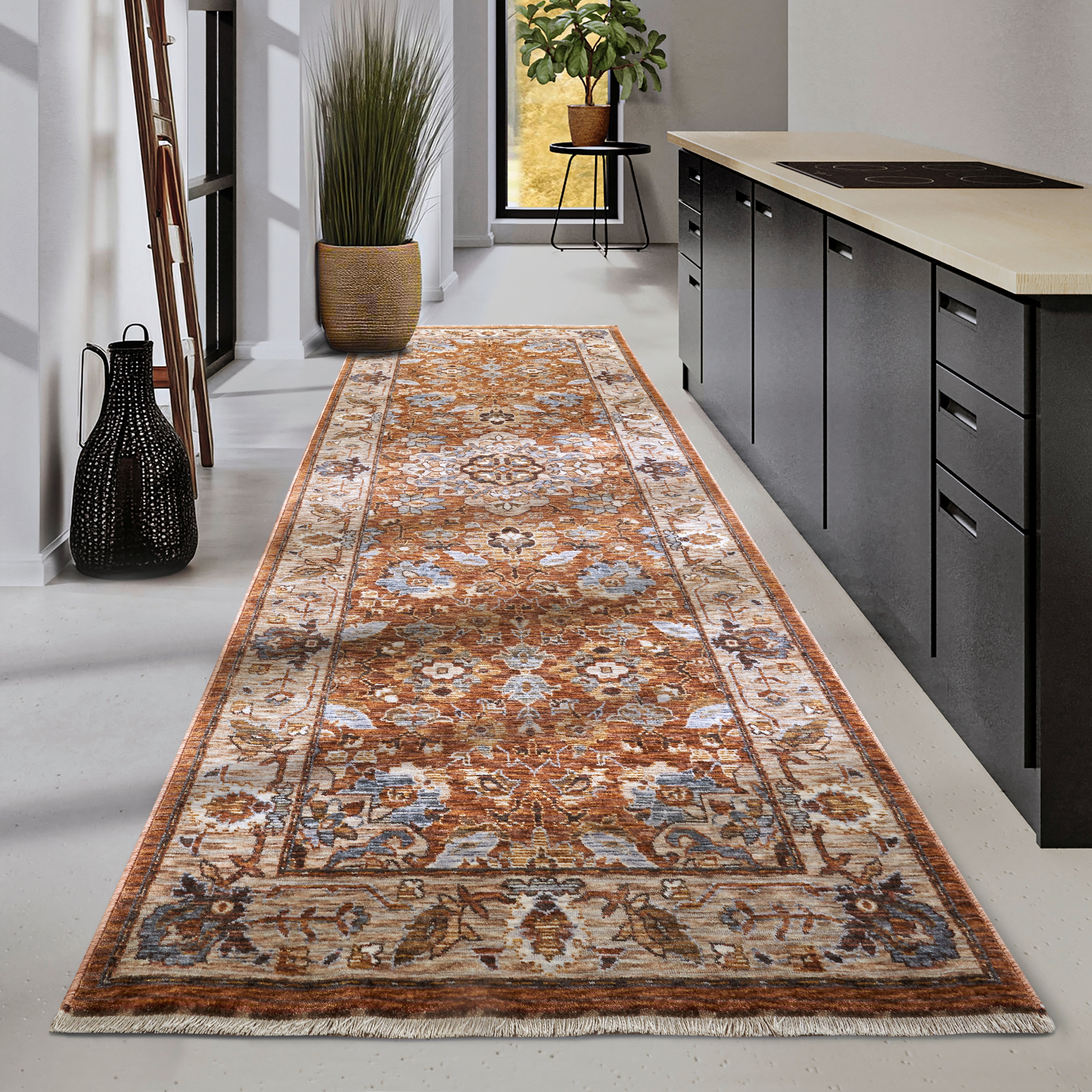 Villeroy & Boch Teppich "Egon" rechteckig 7 mm Höhe Orientalisch, Fransen, günstig online kaufen