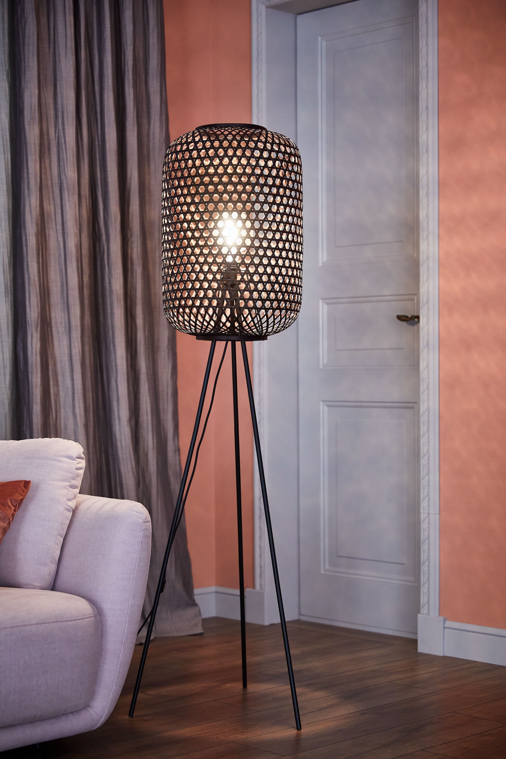 SCHÖNER WOHNEN-Kollektion Stehlampe »Calla«, Leuchtmittel E27 | Leuchtmittel wechselbar