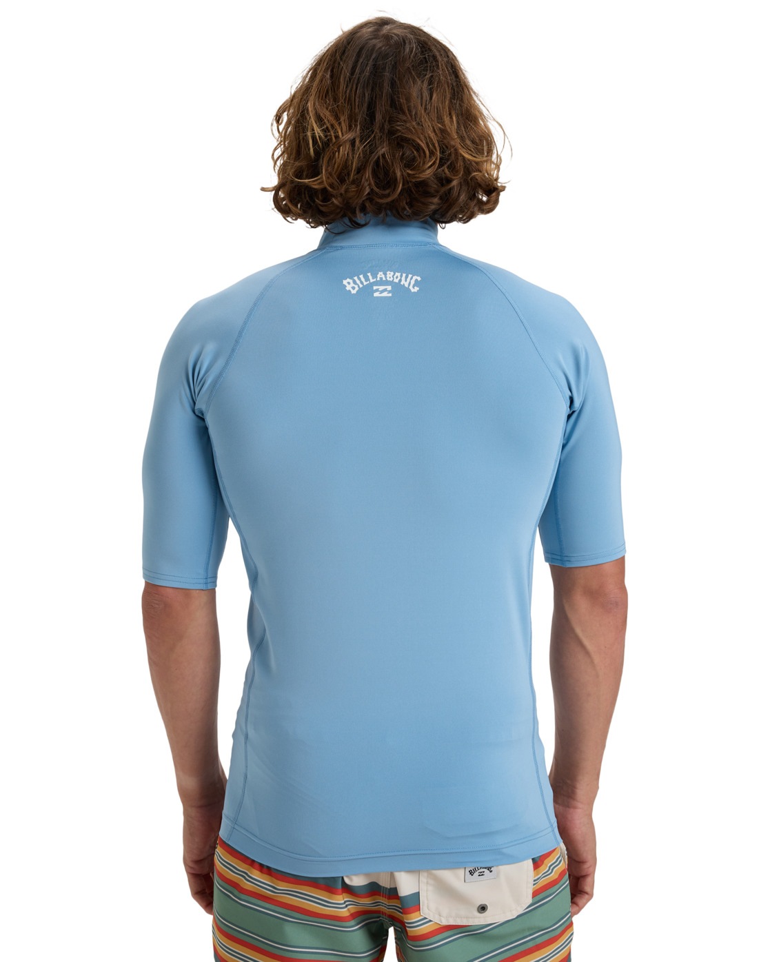 Billabong Waves All Day Men's Lycra Shirt Sky Blue L