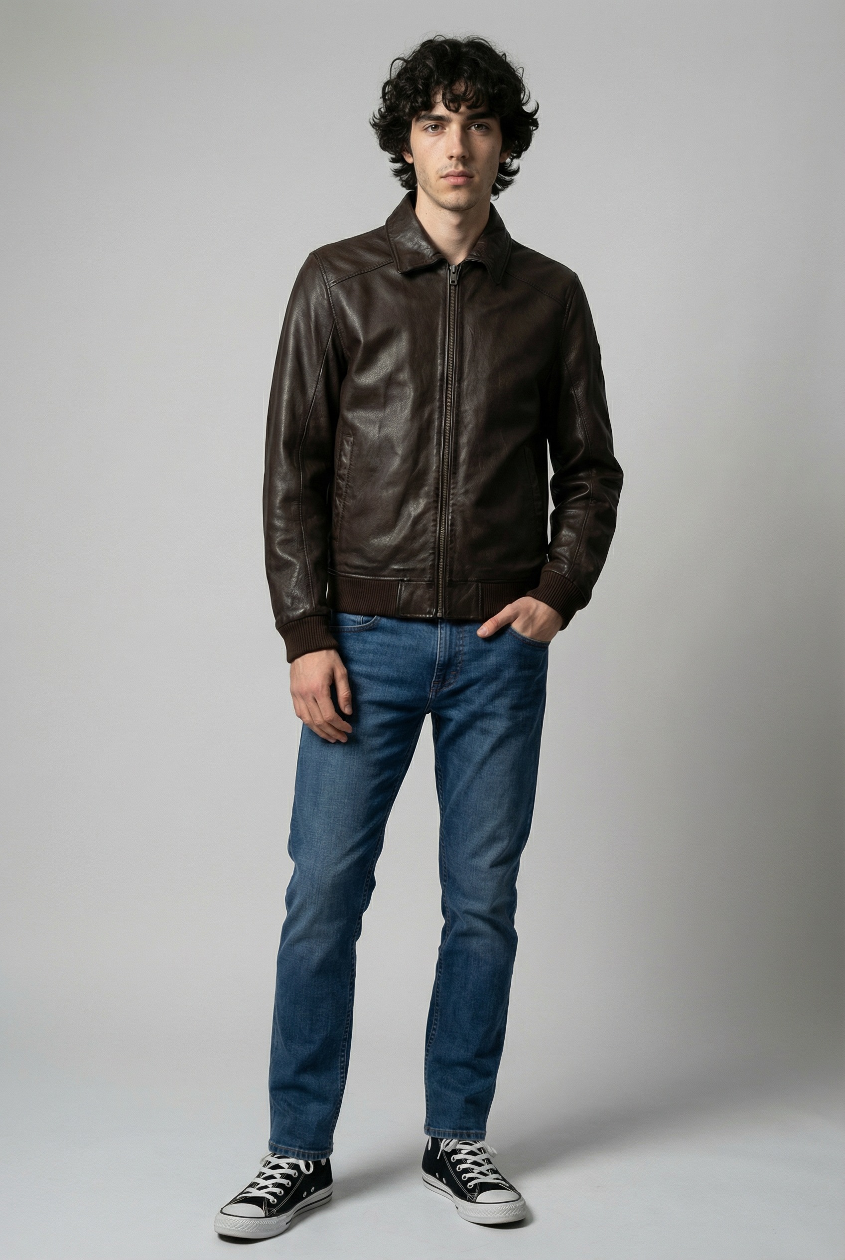 Thumbnail - Mauritius Lederjacke "MMCrovig"