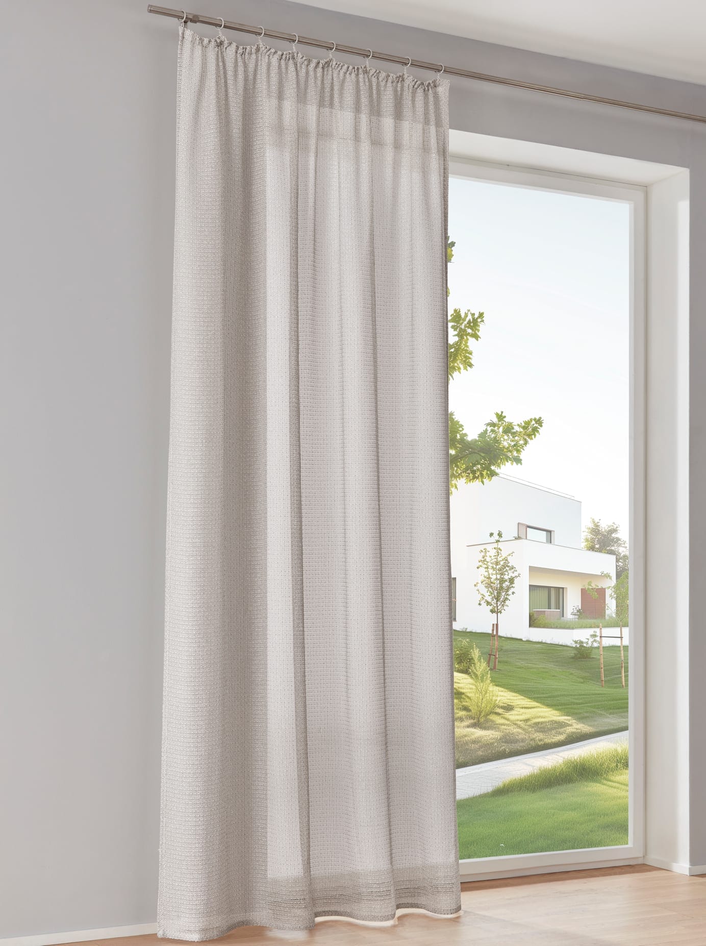 Gardine Kräuselband 1 Stk. tlg. günstig online kaufen