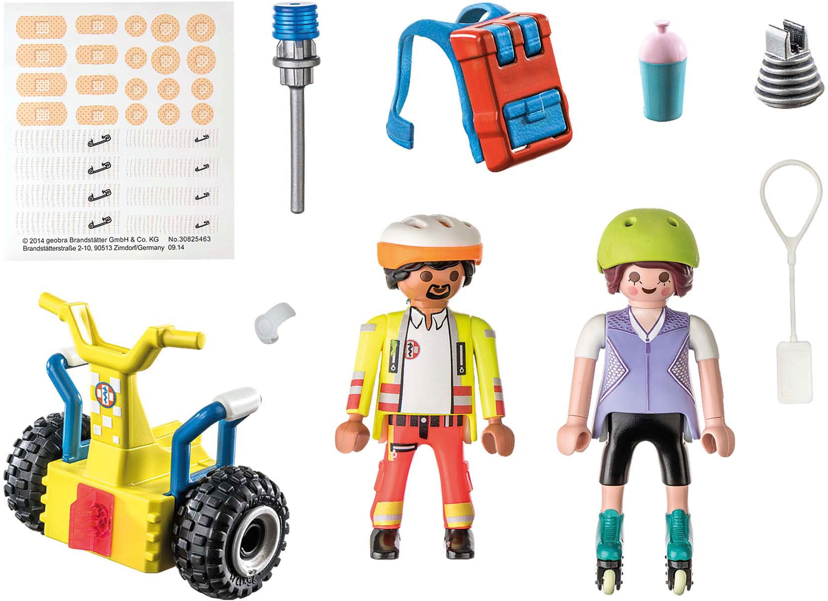 Playmobil® Konstruktions-Spielset »Starter Pack, Rettung mit Balance-Racer (71257), My City Life« Made in Europe