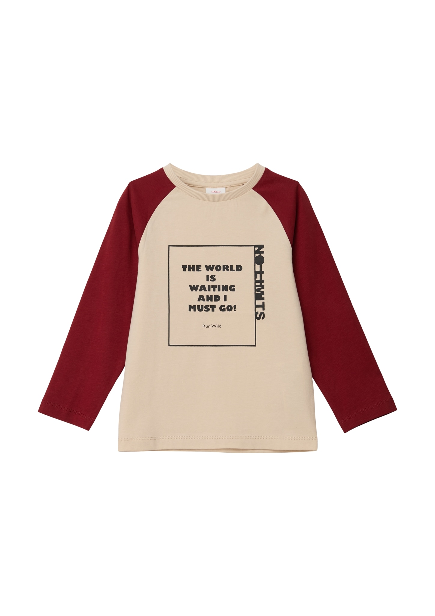 Junior BAUR ▷ mit großem für | s.Oliver Frontprint T-Shirt,