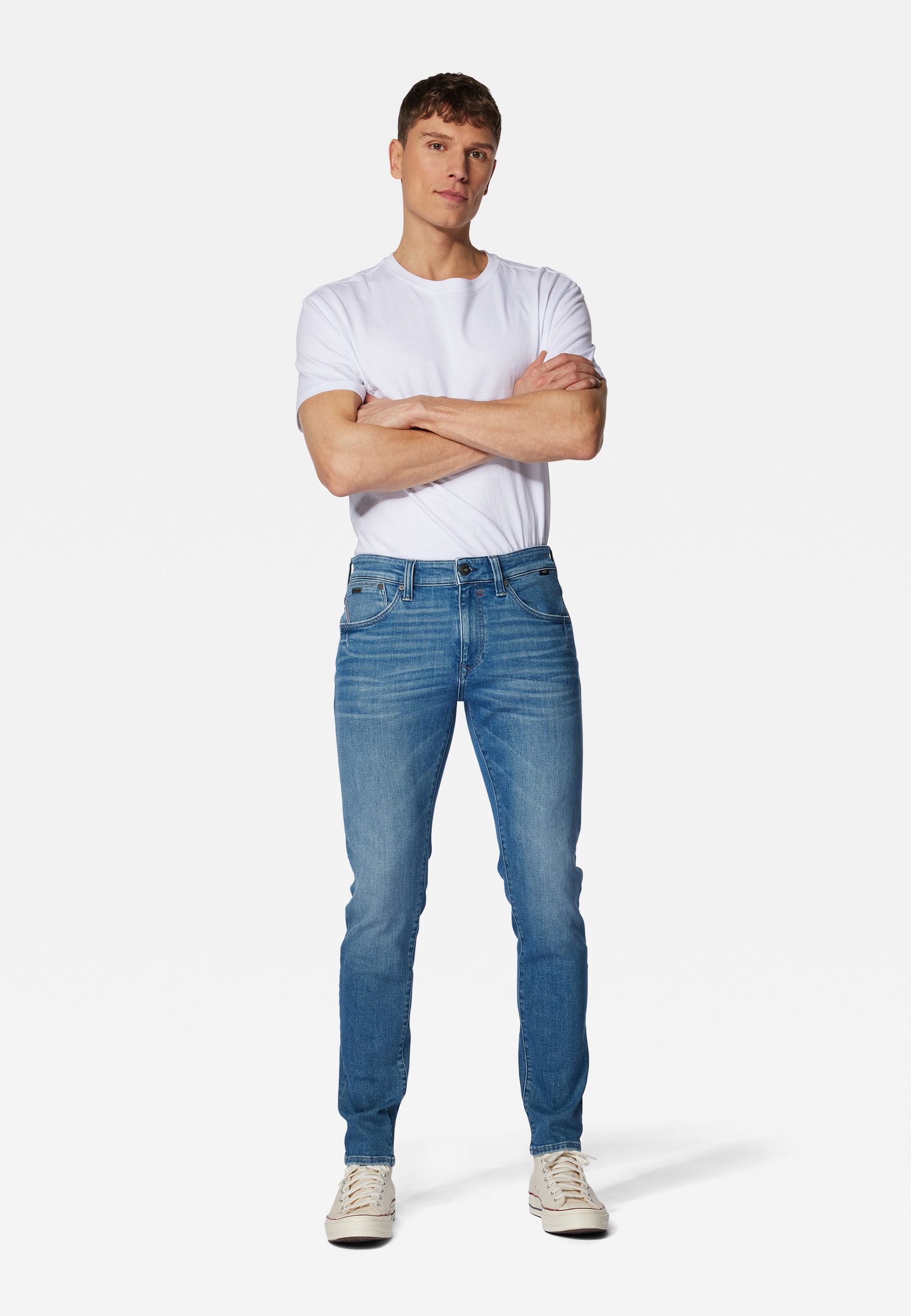 Mavi Skinny-fit-Jeans »JAMES« schmale Form