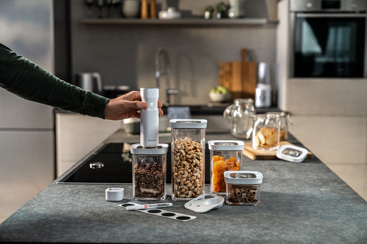 Zwilling Vakuumbehälter "CUBE" Set, 6 Stk. tlg. modulare, stapelbare Aufbew günstig online kaufen