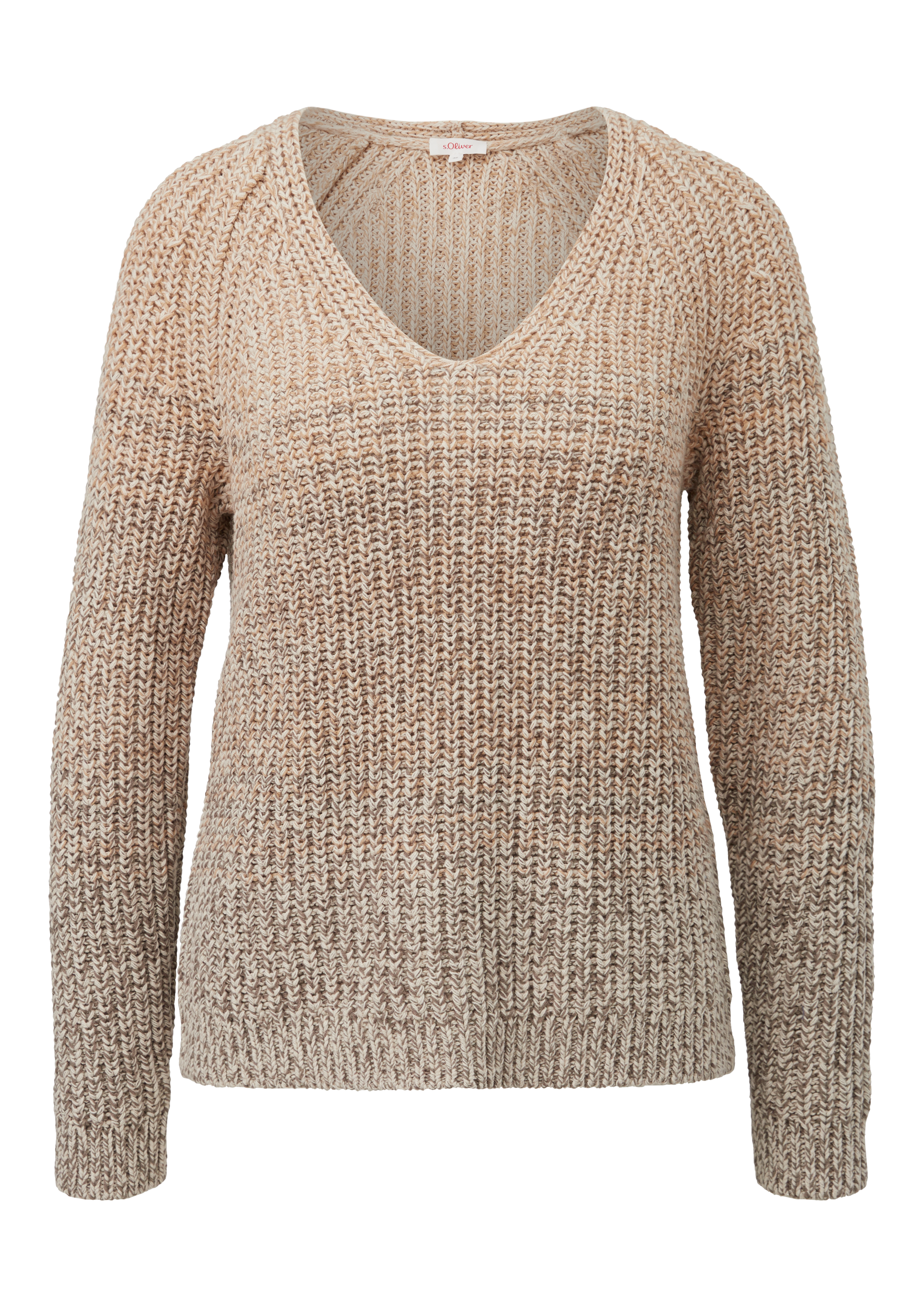 s.Oliver Strickpullover, mit V-Ausschnitt