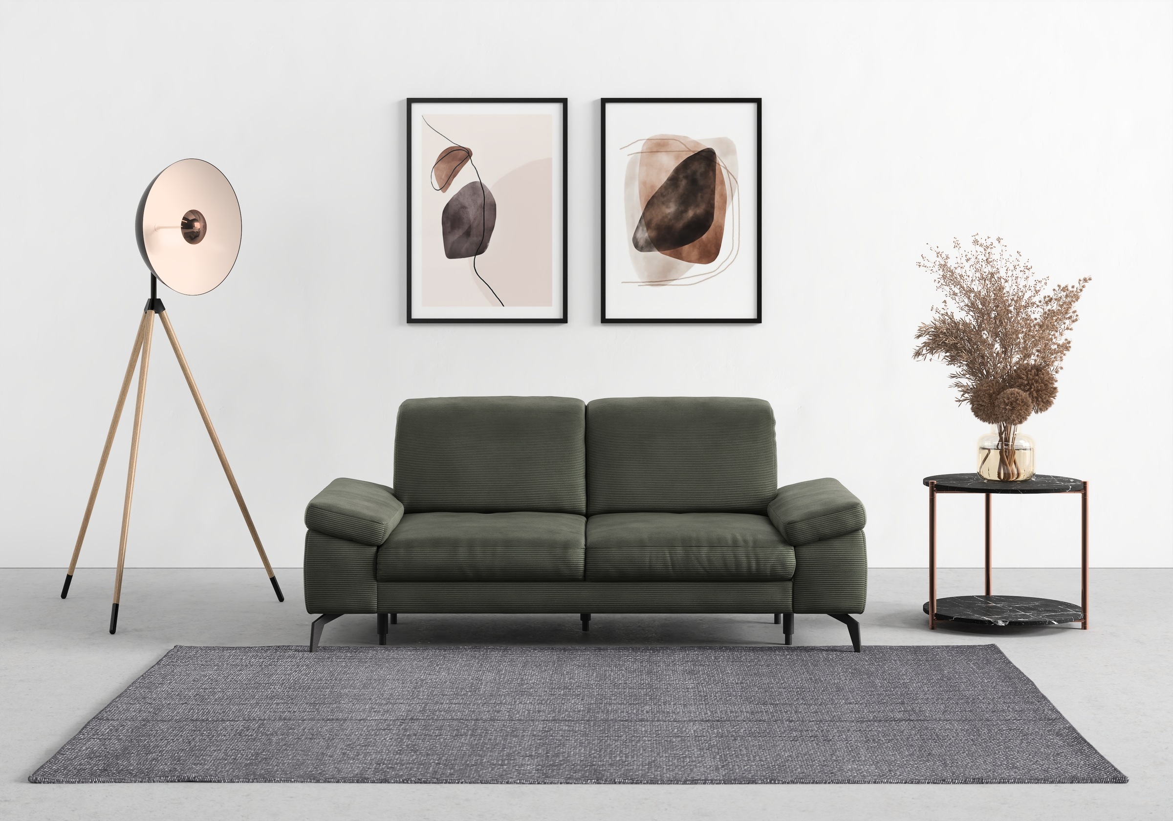 sit&more 2,5-Sitzer "Cabana", Breite 211 cm, mit oder ohne Sitztiefen-, und günstig online kaufen