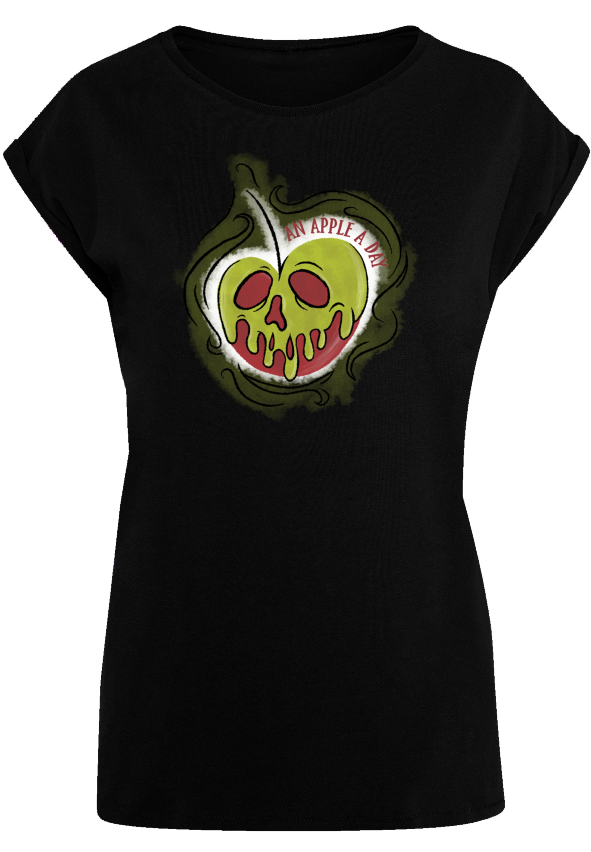 F4NT4STIC T-Shirt »Disney Villians An Apple A Day«, Premium Qualität