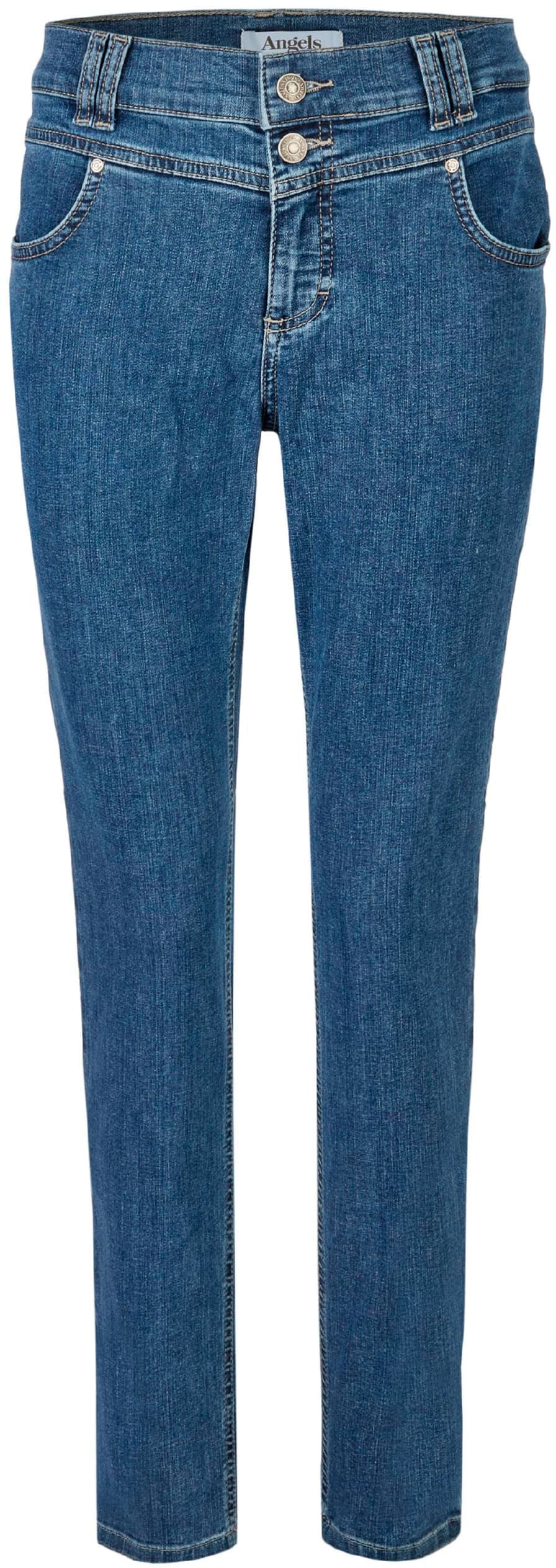 ANGELS Slim-fit-Jeans "SKINNY BUTTON"