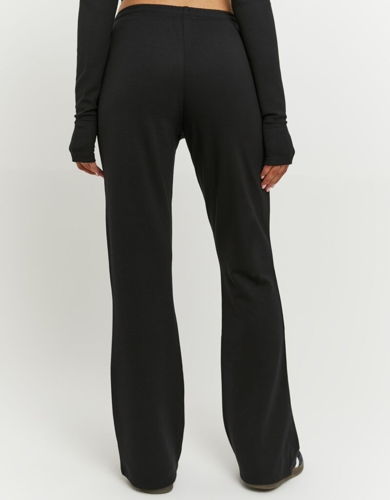 Tally Weijl Sweathose "SPAPEJACIN" Materialmix, mit ausgestelltem Bein und günstig online kaufen