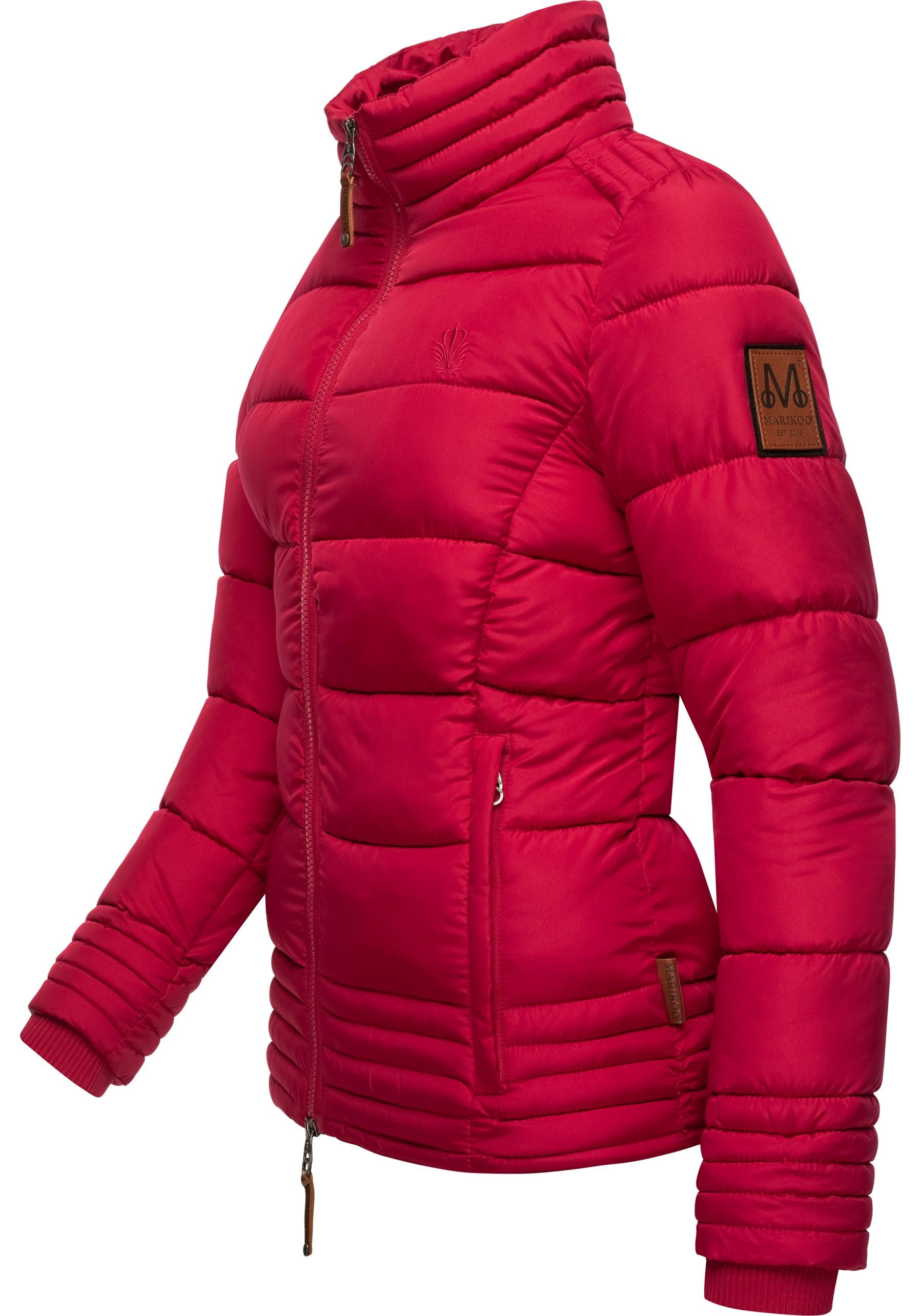 Marikoo Winterjacke Kapuze, Damen den Steppjacke für | BAUR kaufen taillierte Winter »Sole«, modisch mit online