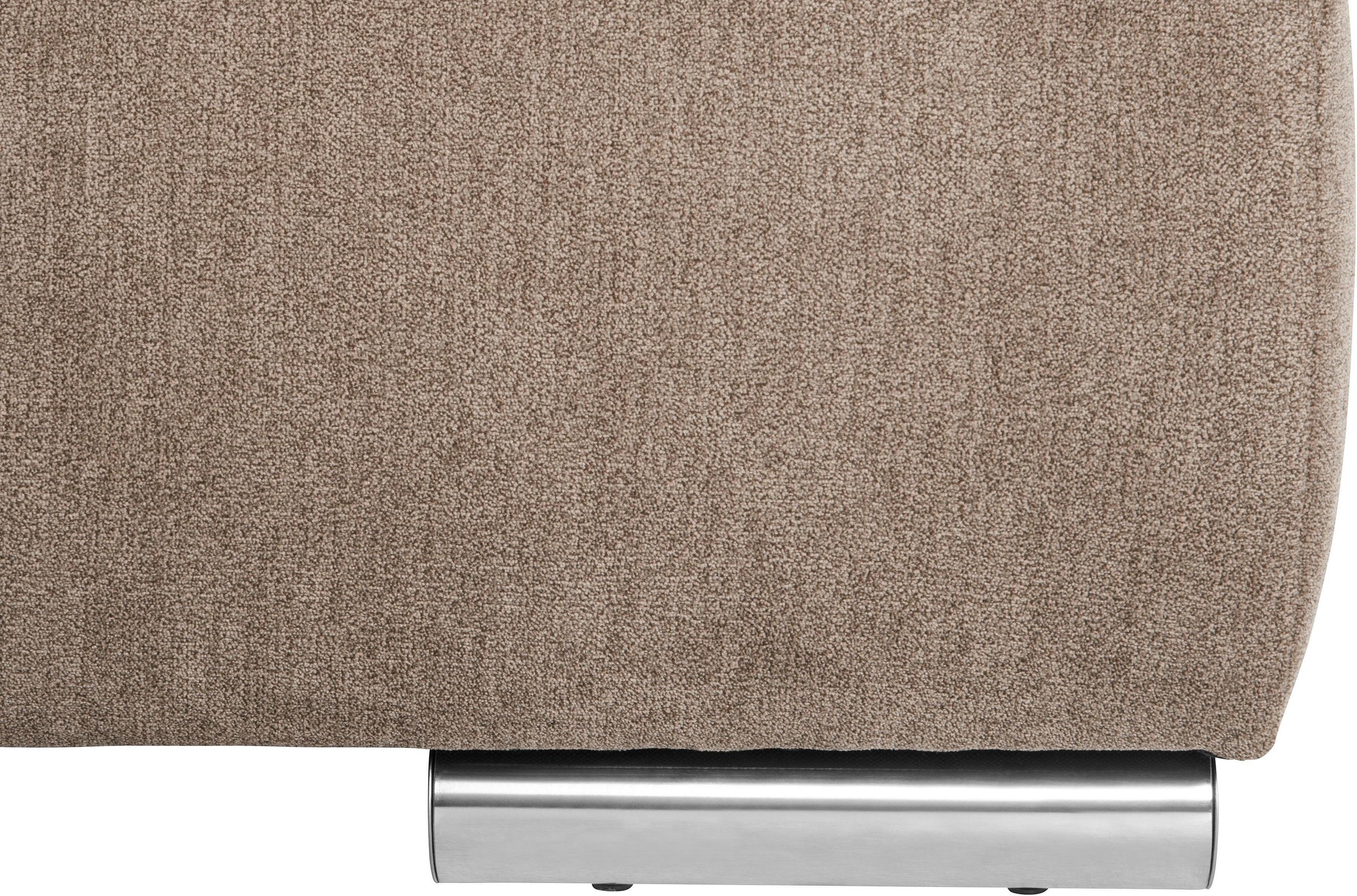 DOMO collection Ecksofa »Mona L-Form«, wahlweise mit Bettfunktion